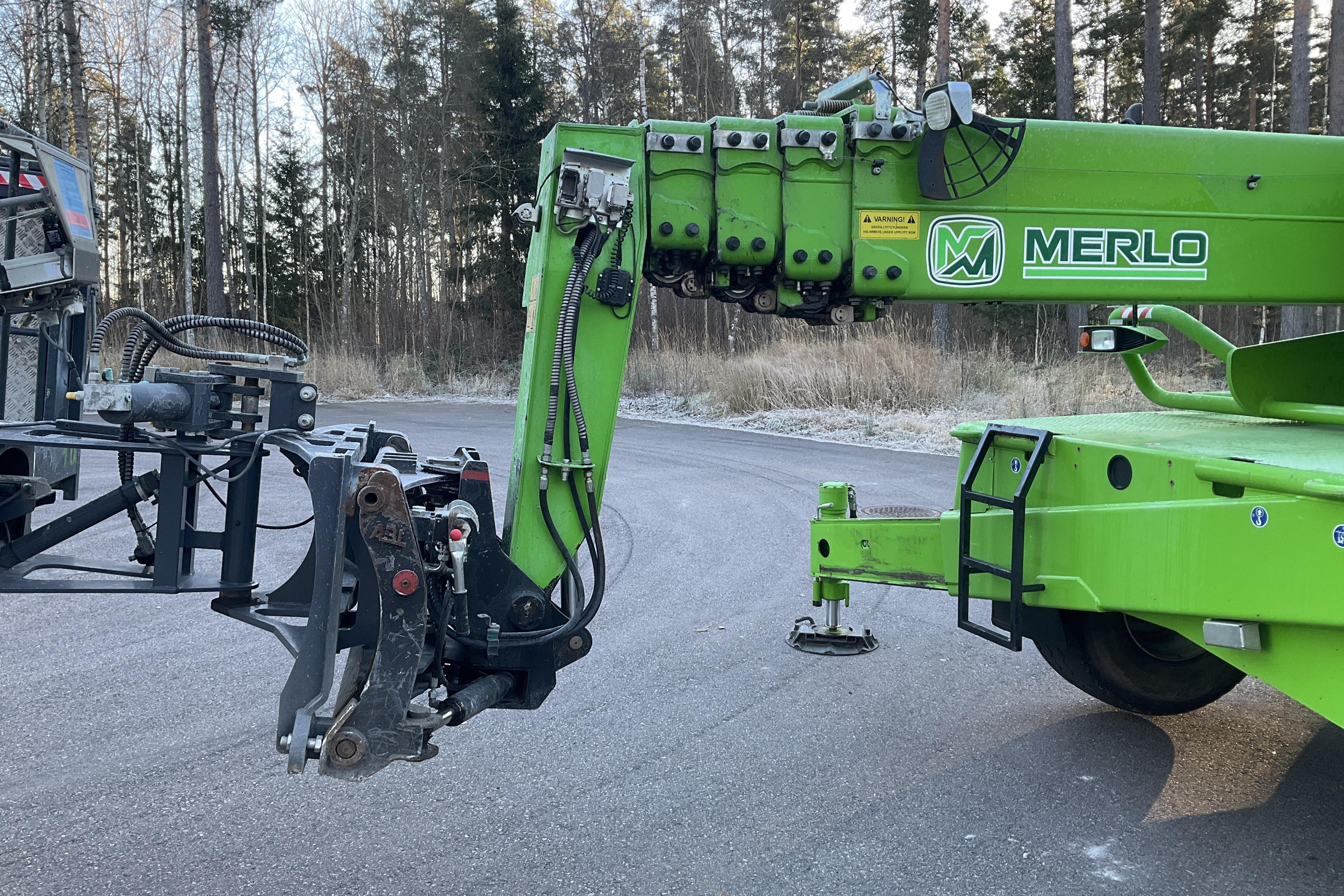 Merlo Roto 40.26 MCSS teleskoplastare personkorg , gafflar och kranarm -  - 2018