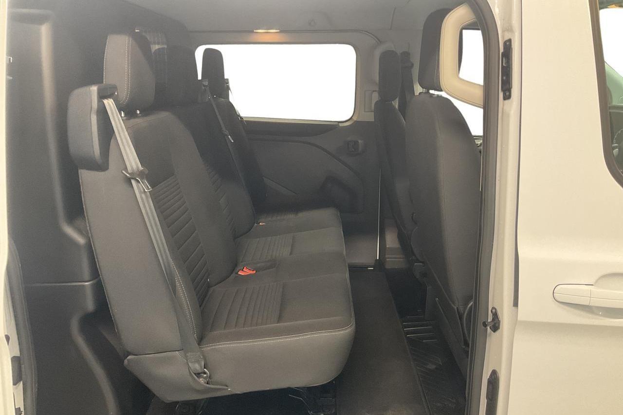 Ford Transit Custom Crew 340 (170hk) - 116 530 km - Automatyczna - biały - 2021