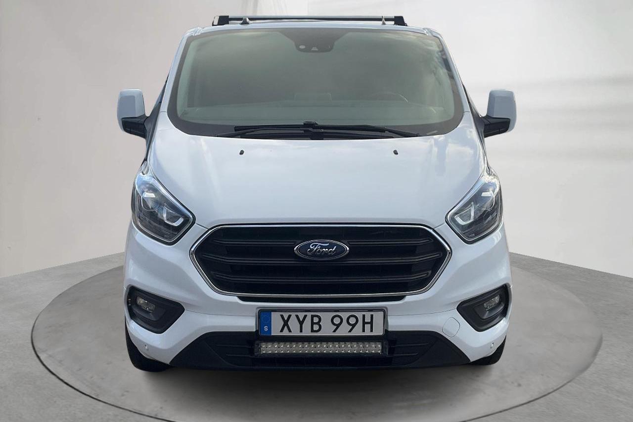 Ford Transit Custom Crew 340 (170hk) - 116 530 km - Automatyczna - biały - 2021