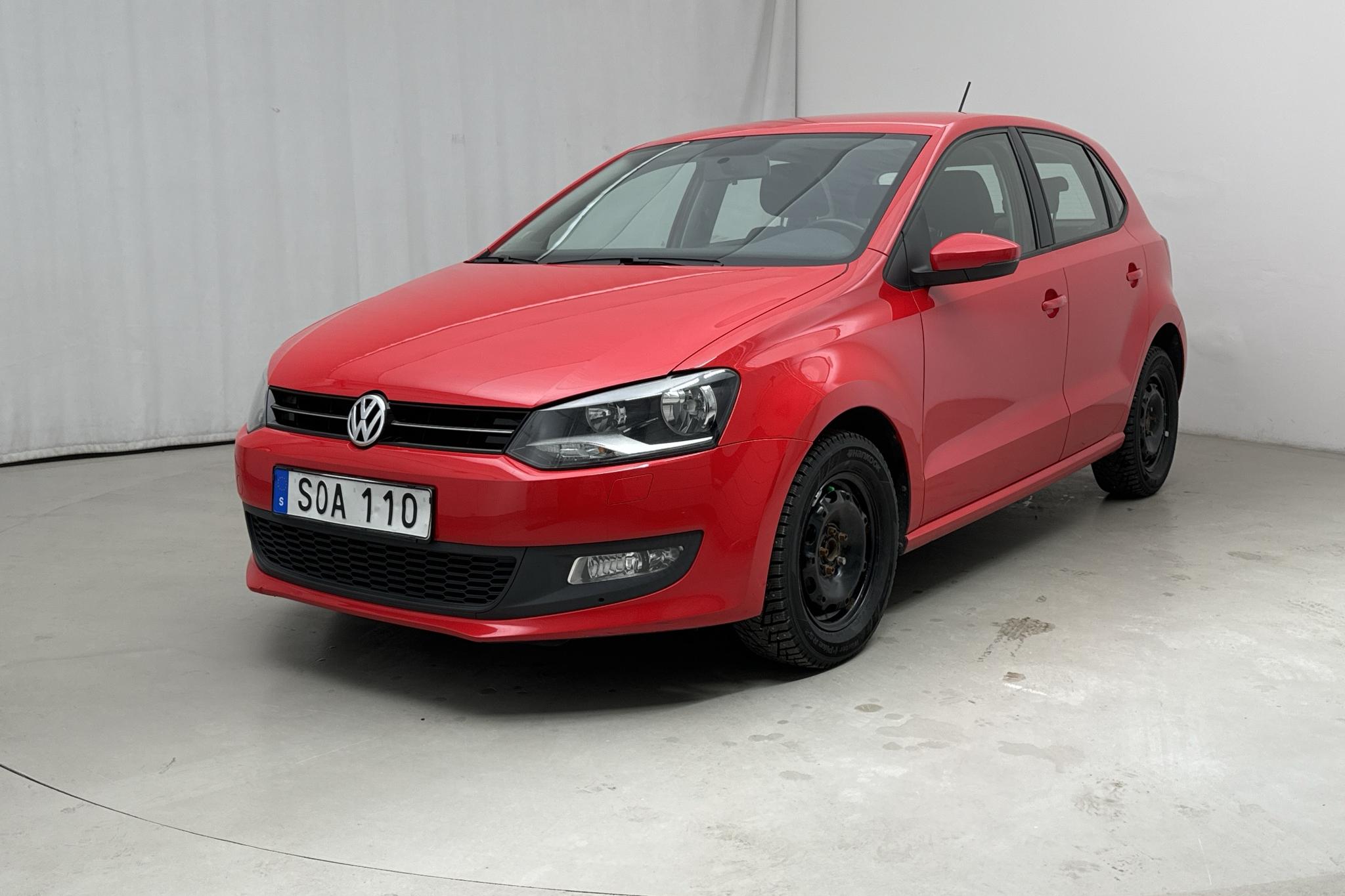 VW Polo 1.4 5dr (85hk) - 94 040 km - Manual - red - 2014