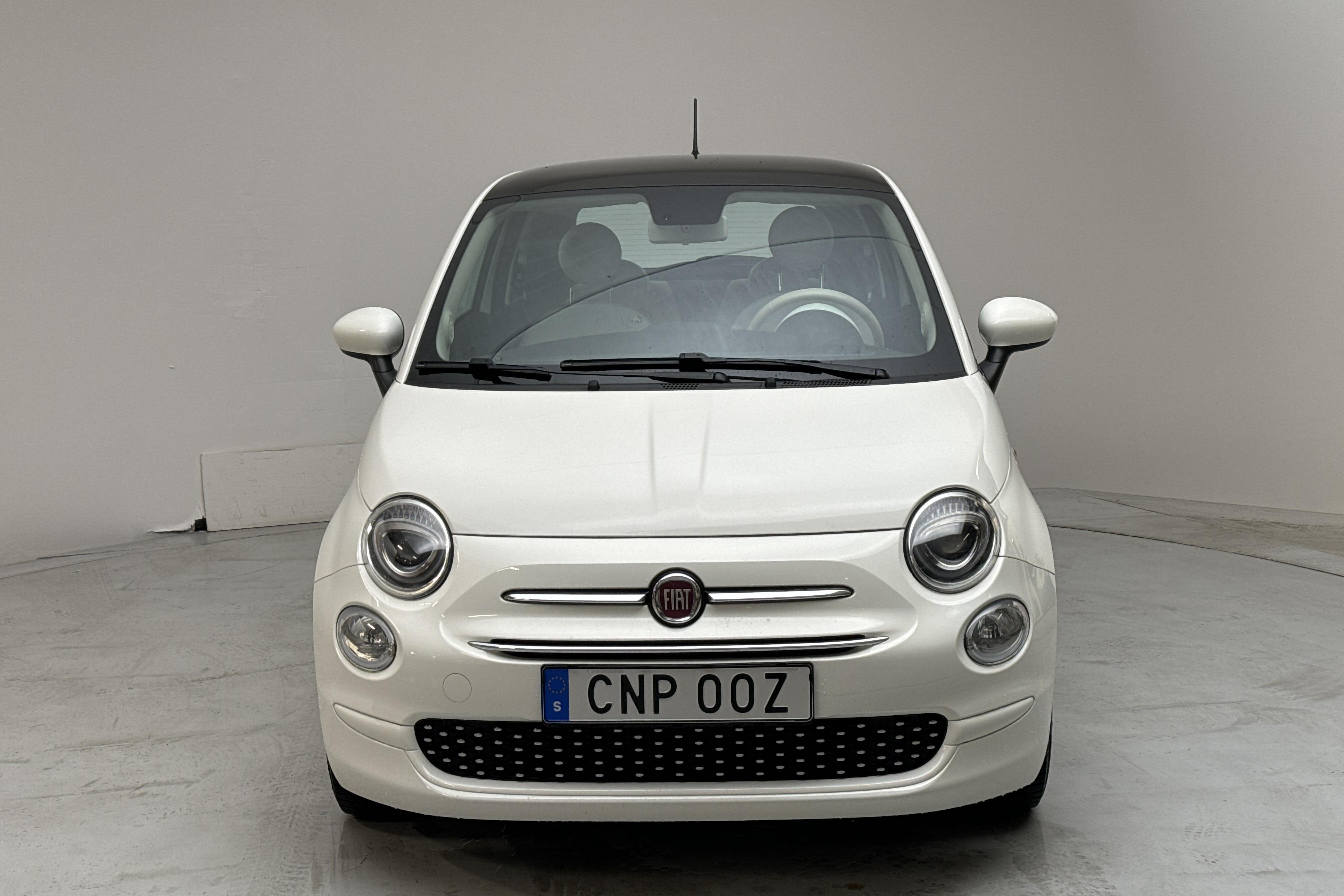 Fiat 500 1.2 (69hk) - 43 180 km - Manual - white - 2020