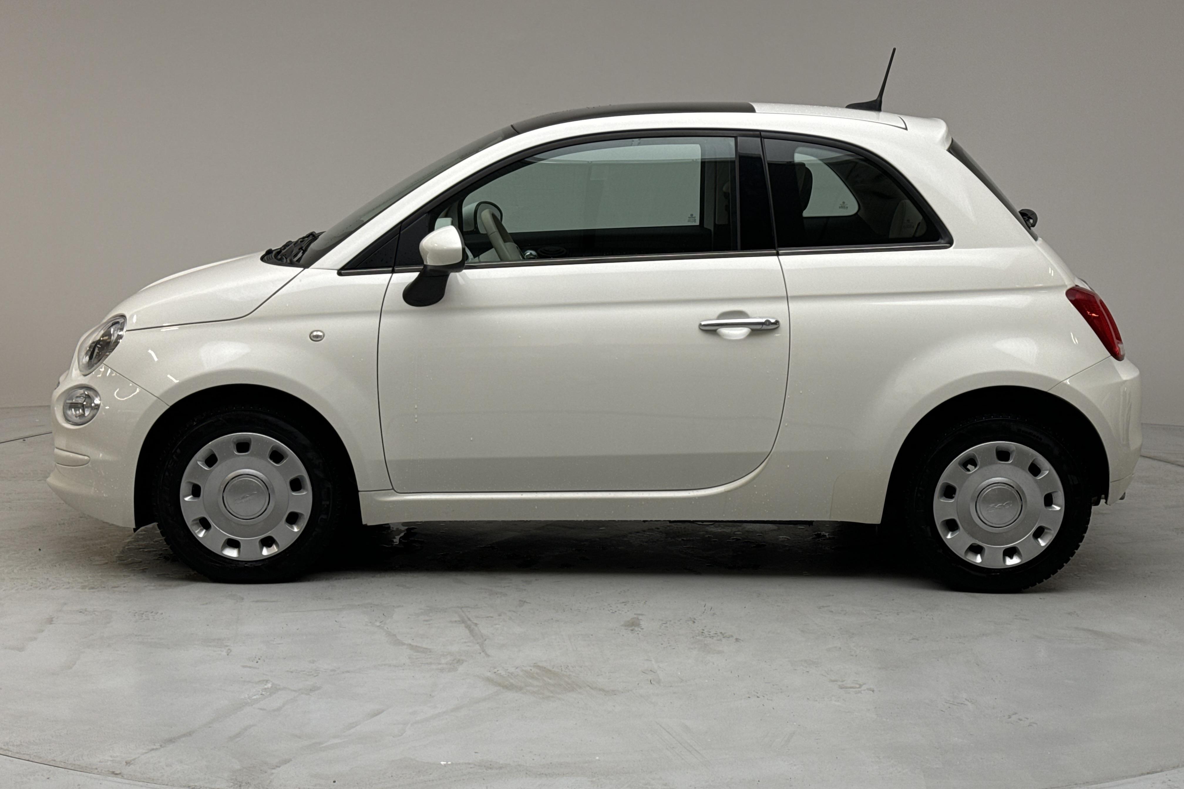 Fiat 500 1.2 (69hk) - 43 180 km - Manual - white - 2020