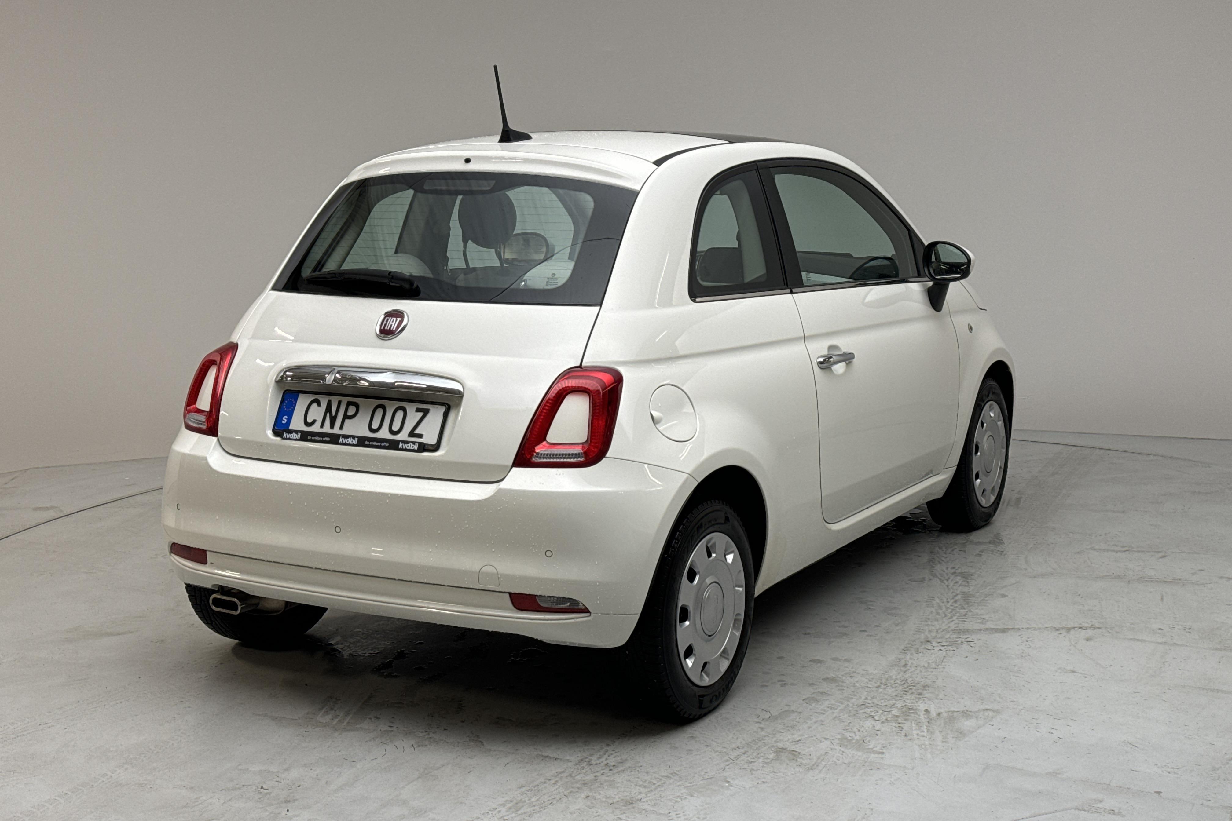 Fiat 500 1.2 (69hk) - 43 180 km - Manual - white - 2020