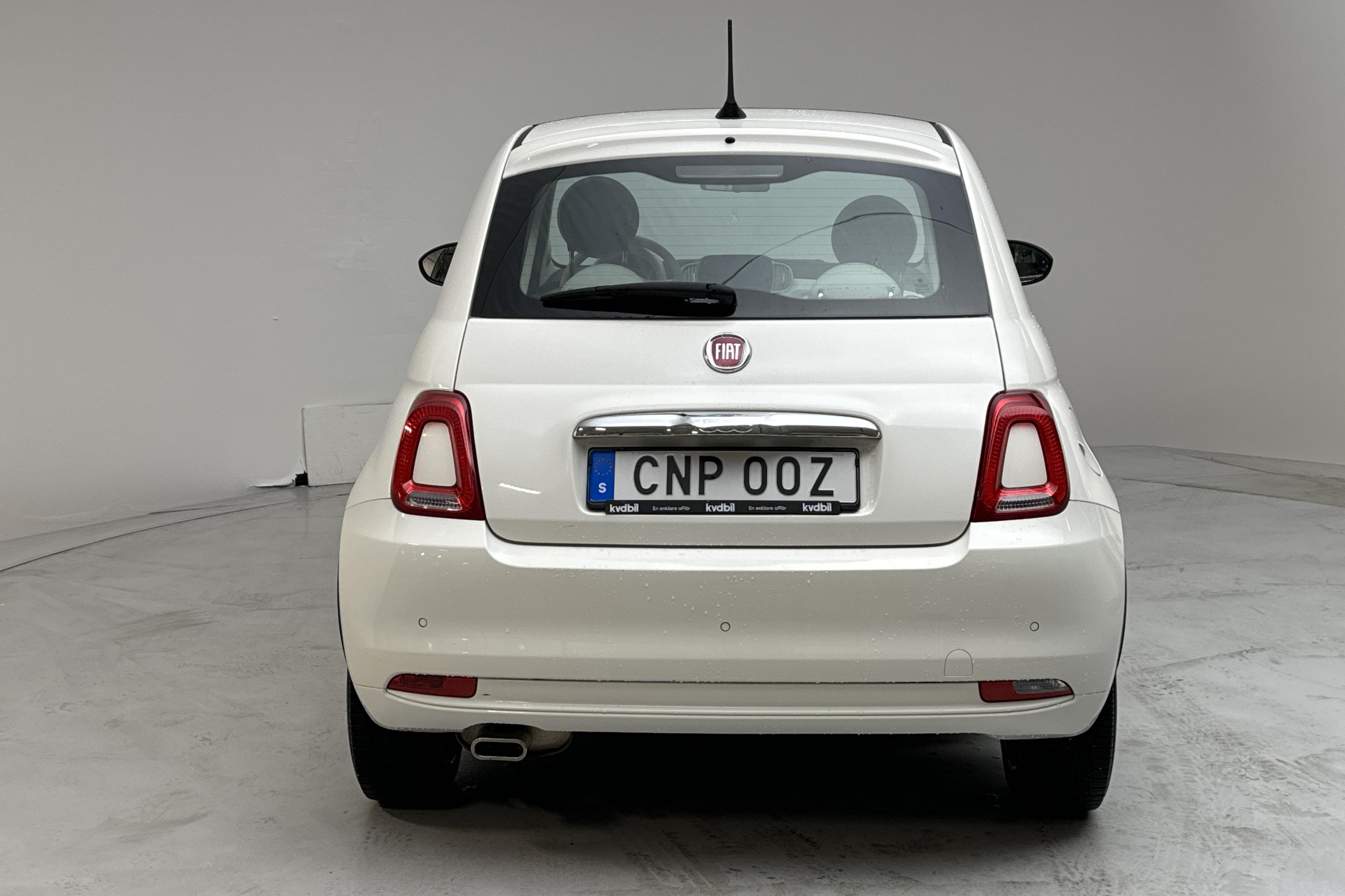 Fiat 500 1.2 (69hk) - 43 180 km - Manual - white - 2020