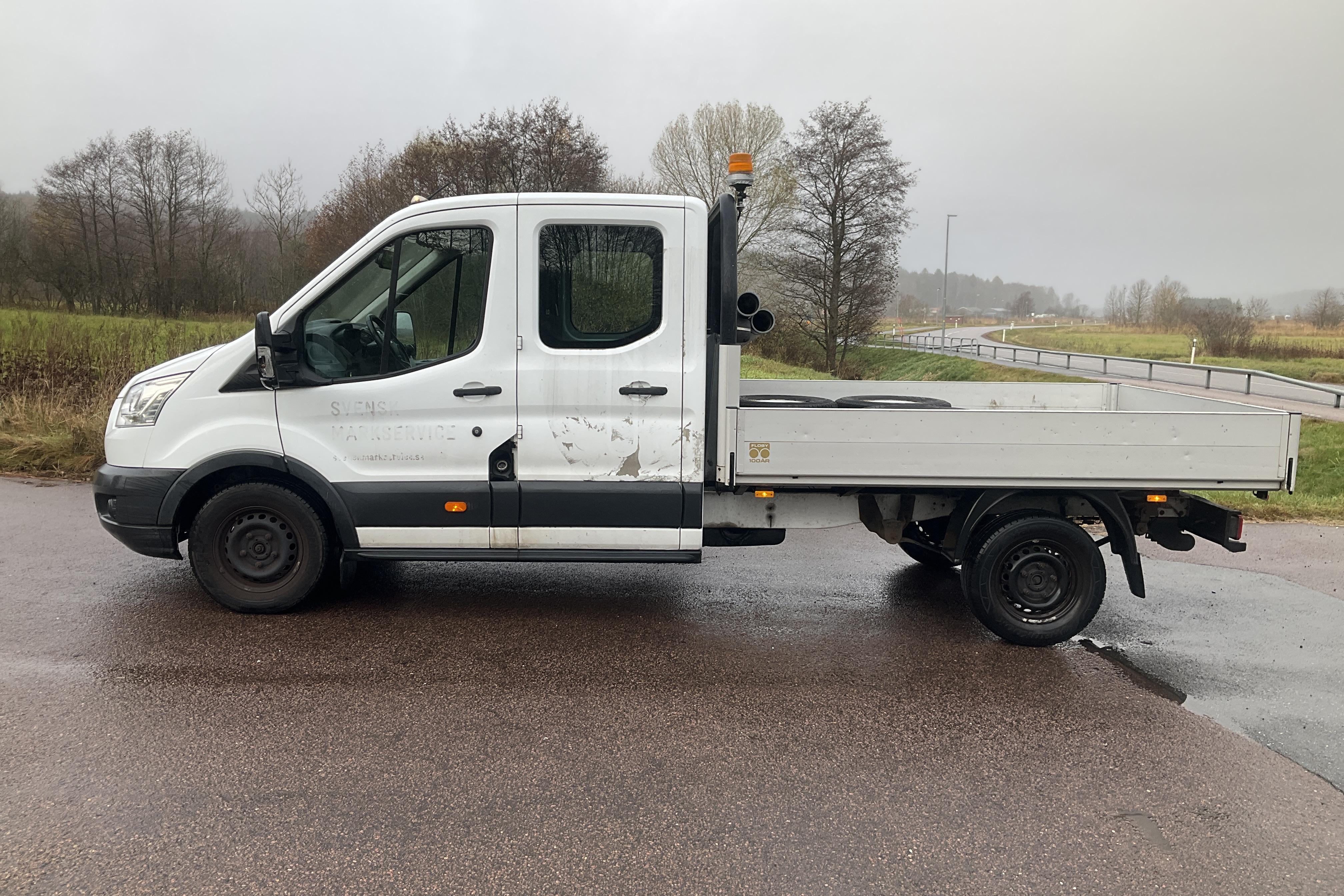 Ford Transit Chassi 350 2.0 TDCi 2WD (130hk) - 42 600 km - Manual - white - 2018