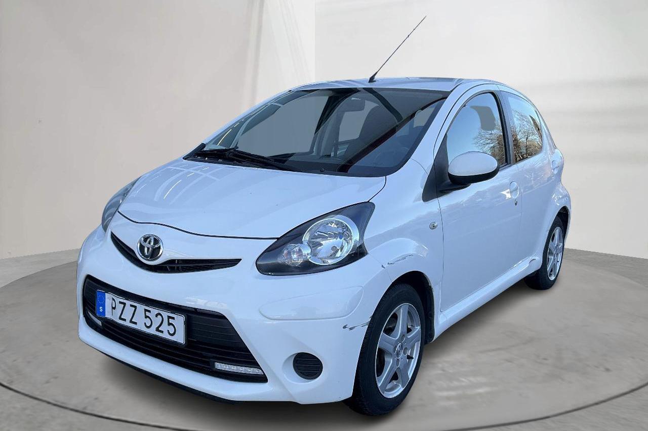 Toyota Aygo 1.0 VVT-i 5dr (68hk) - 119 210 km - Manual - white - 2014