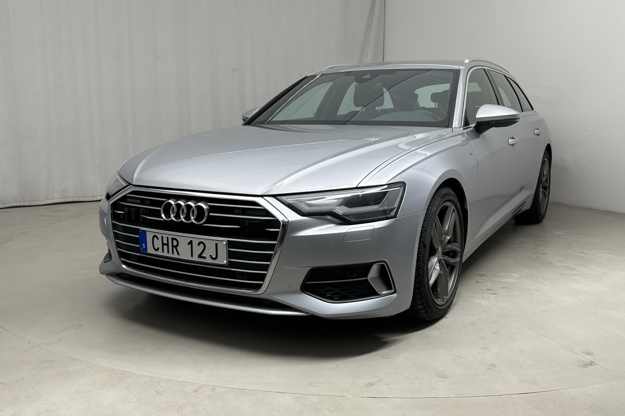 Audi A6 Avant 40 TDI quattro (204hk) - 95 990 km - Automatyczna - srebro - 2019