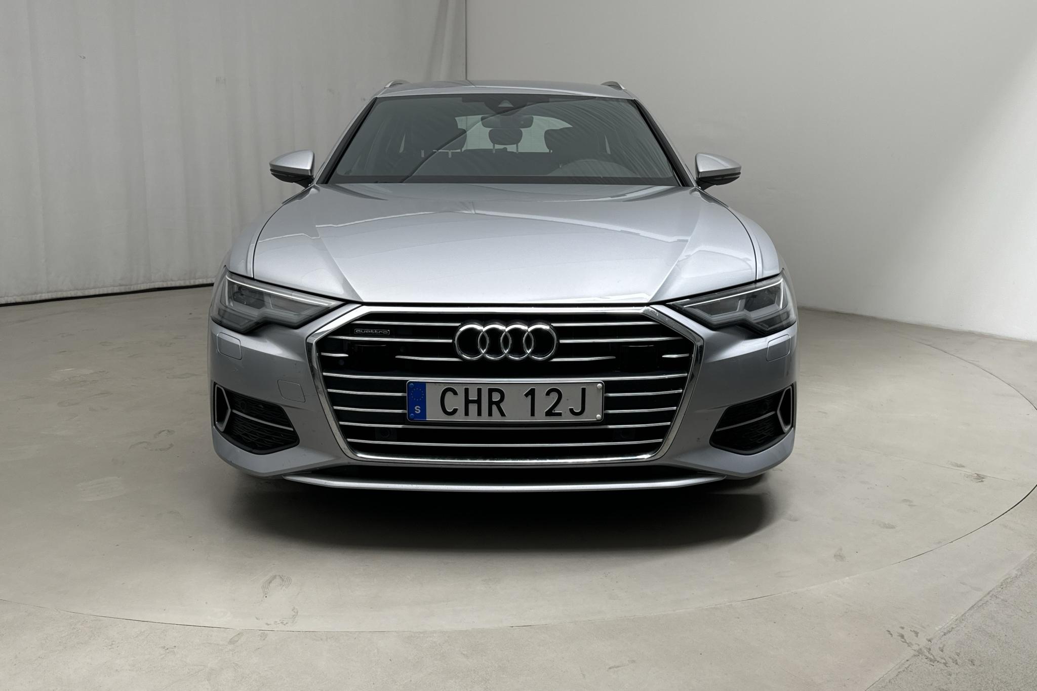 Audi A6 Avant 40 TDI quattro (204hk) - 95 990 km - Automatyczna - srebro - 2019