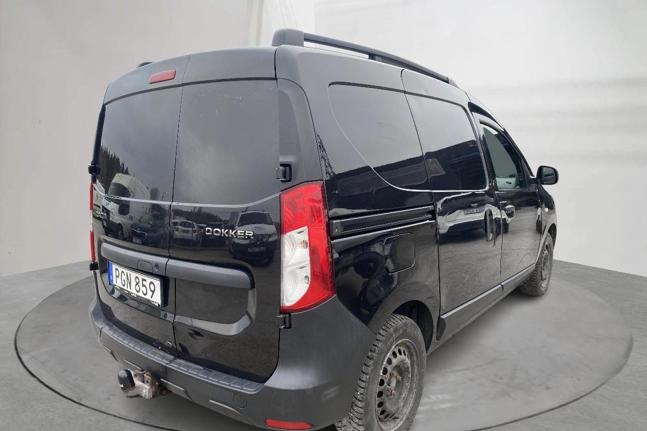 Dacia Dokker Van 1.5 dCi (90hk) - 208 800 km - Manualna - czarny - 2017