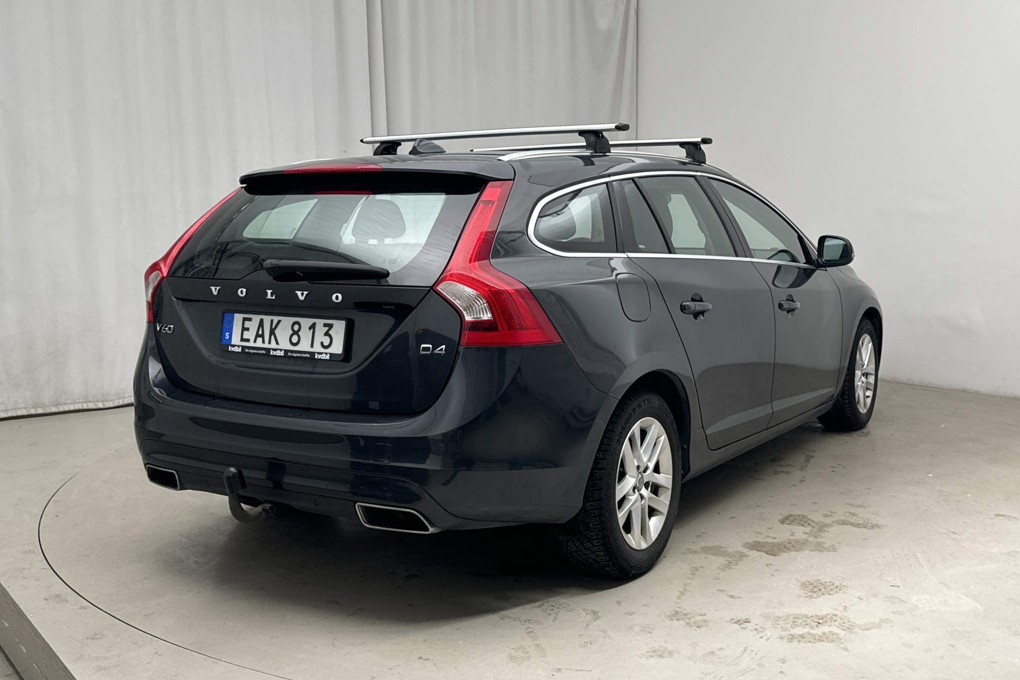 Volvo V60 D4 (181hk) - 194 890 km - Manual - gray - 2015