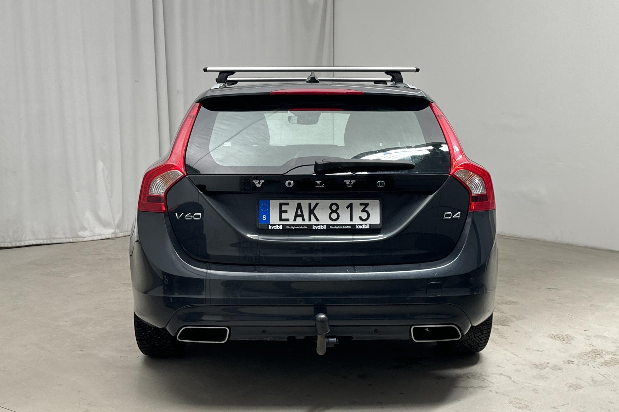 Volvo V60 D4 (181hk) - 194 890 km - Manual - gray - 2015