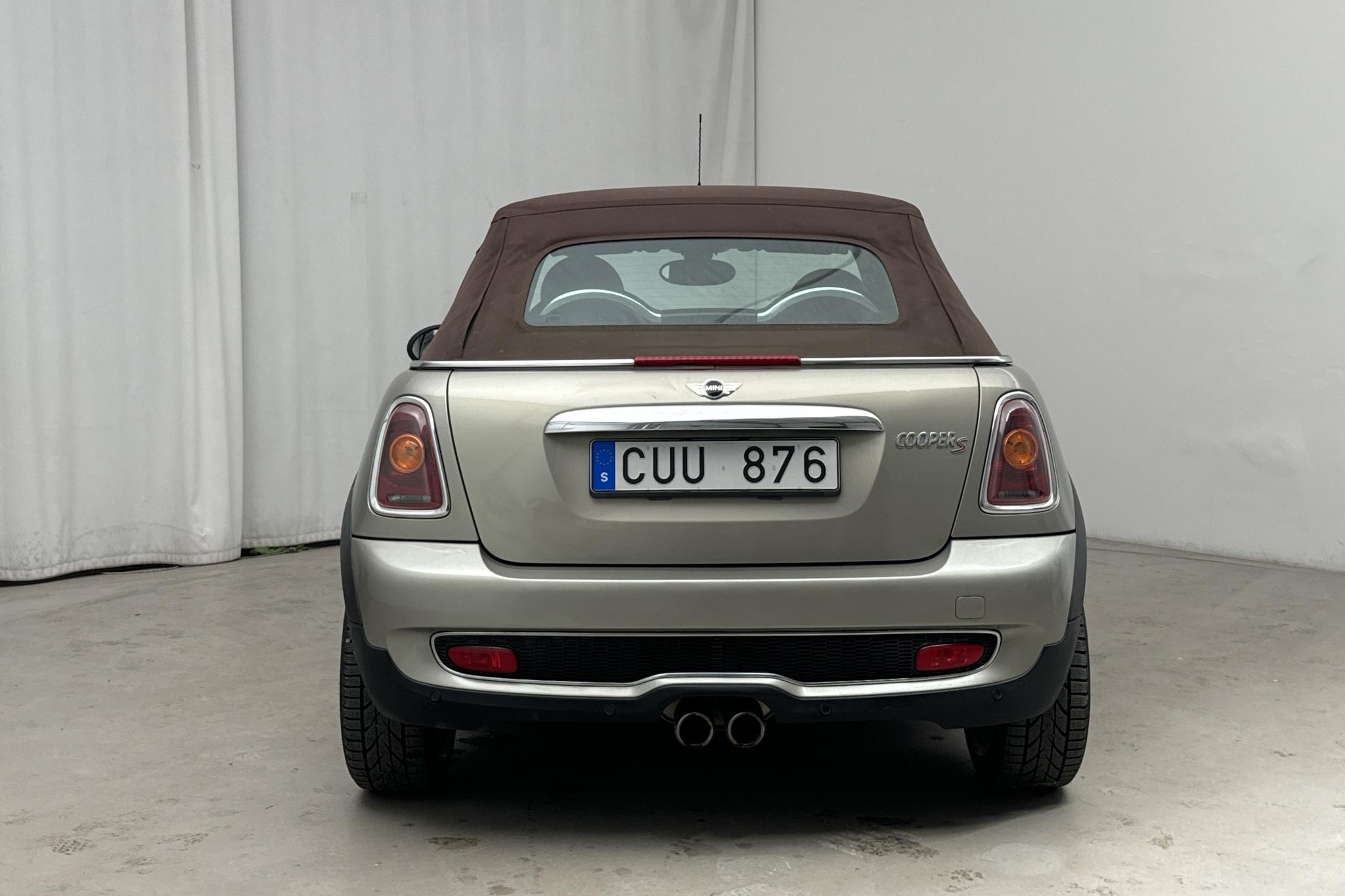 MINI Cooper 1.6 S Cabriolet (175hk) - 8 582 mil - Manuell - Light Green - 2009