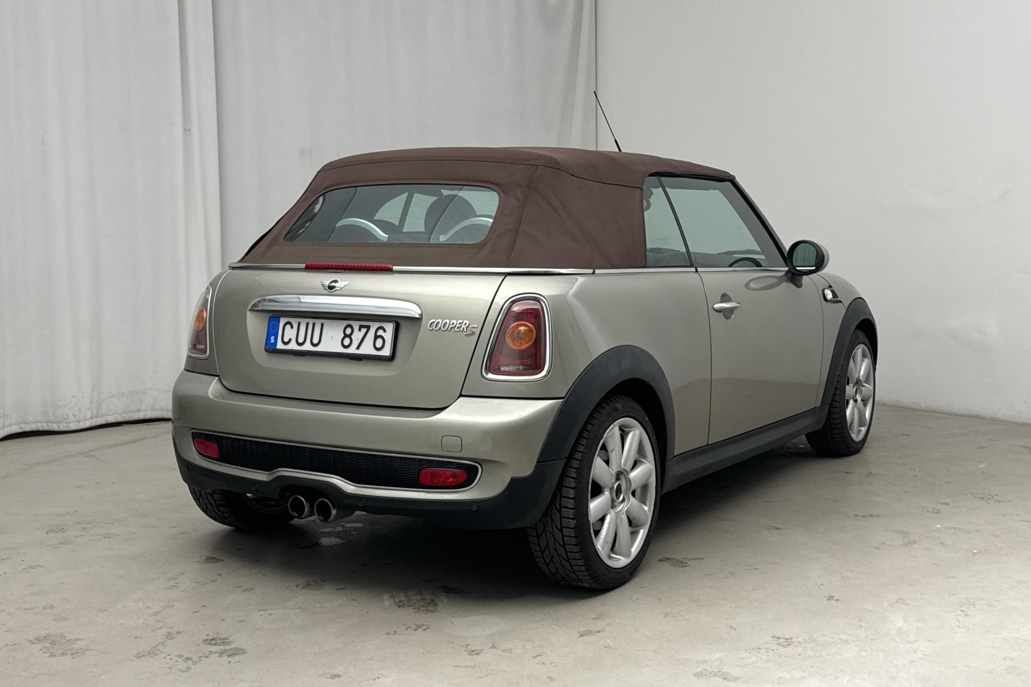 MINI Cooper 1.6 S Cabriolet (175hk) - 8 582 mil - Manuell - Light Green - 2009