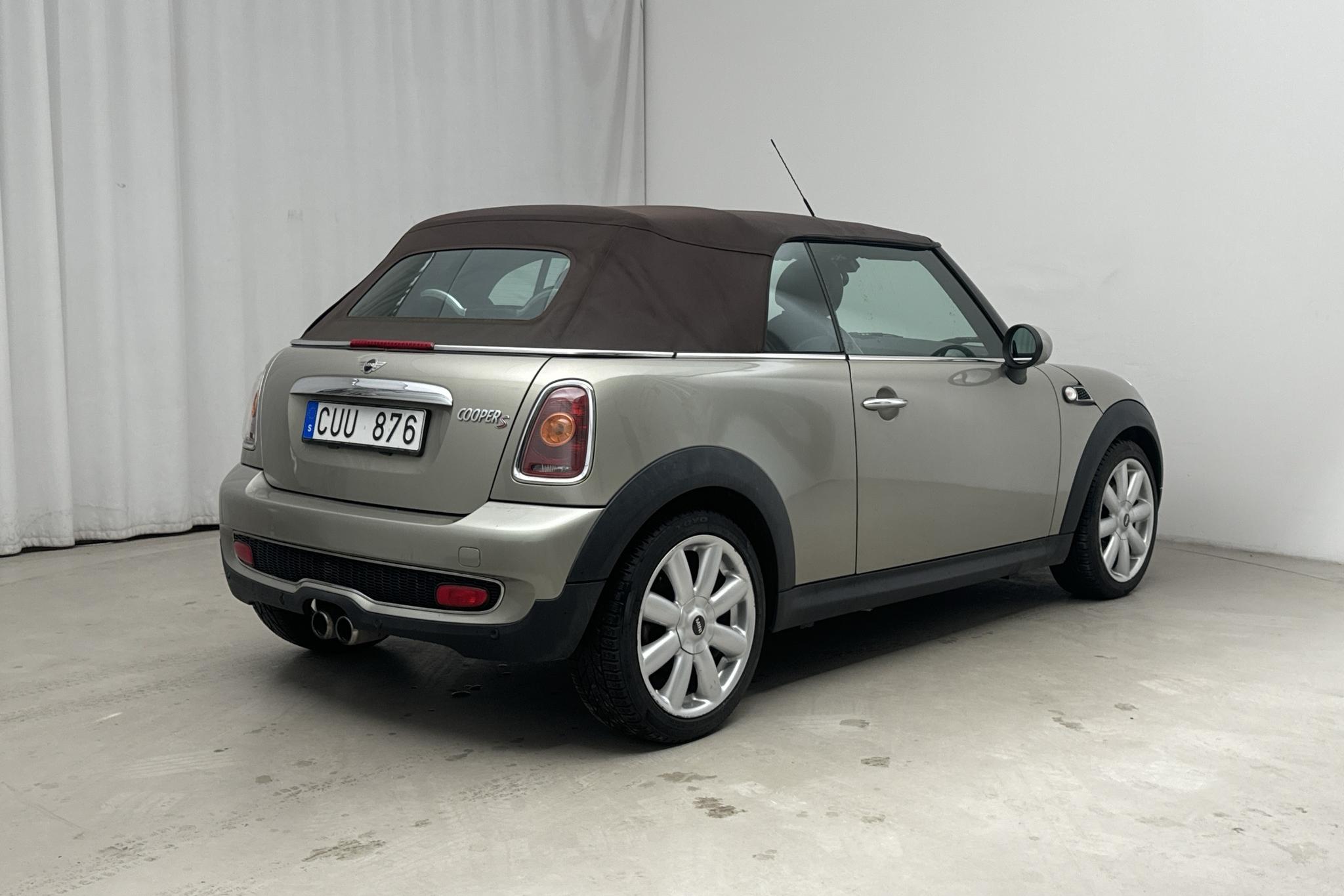 MINI Cooper 1.6 S Cabriolet (175hk) - 8 582 mil - Manuell - Light Green - 2009