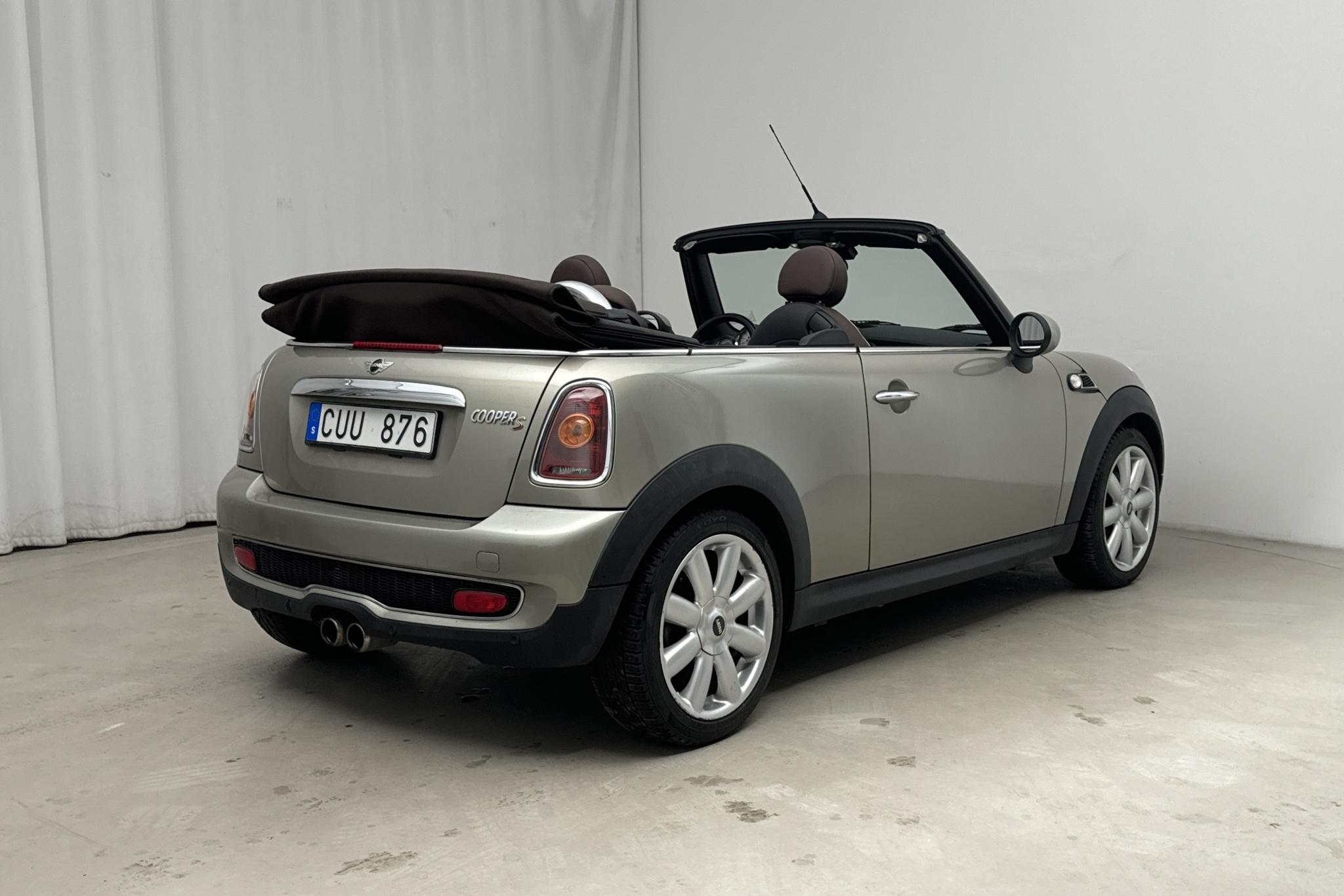 MINI Cooper 1.6 S Cabriolet (175hk) - 8 582 mil - Manuell - Light Green - 2009