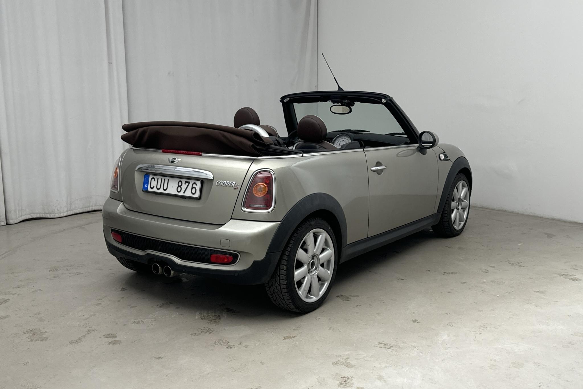 MINI Cooper 1.6 S Cabriolet (175hk) - 8 582 mil - Manuell - Light Green - 2009