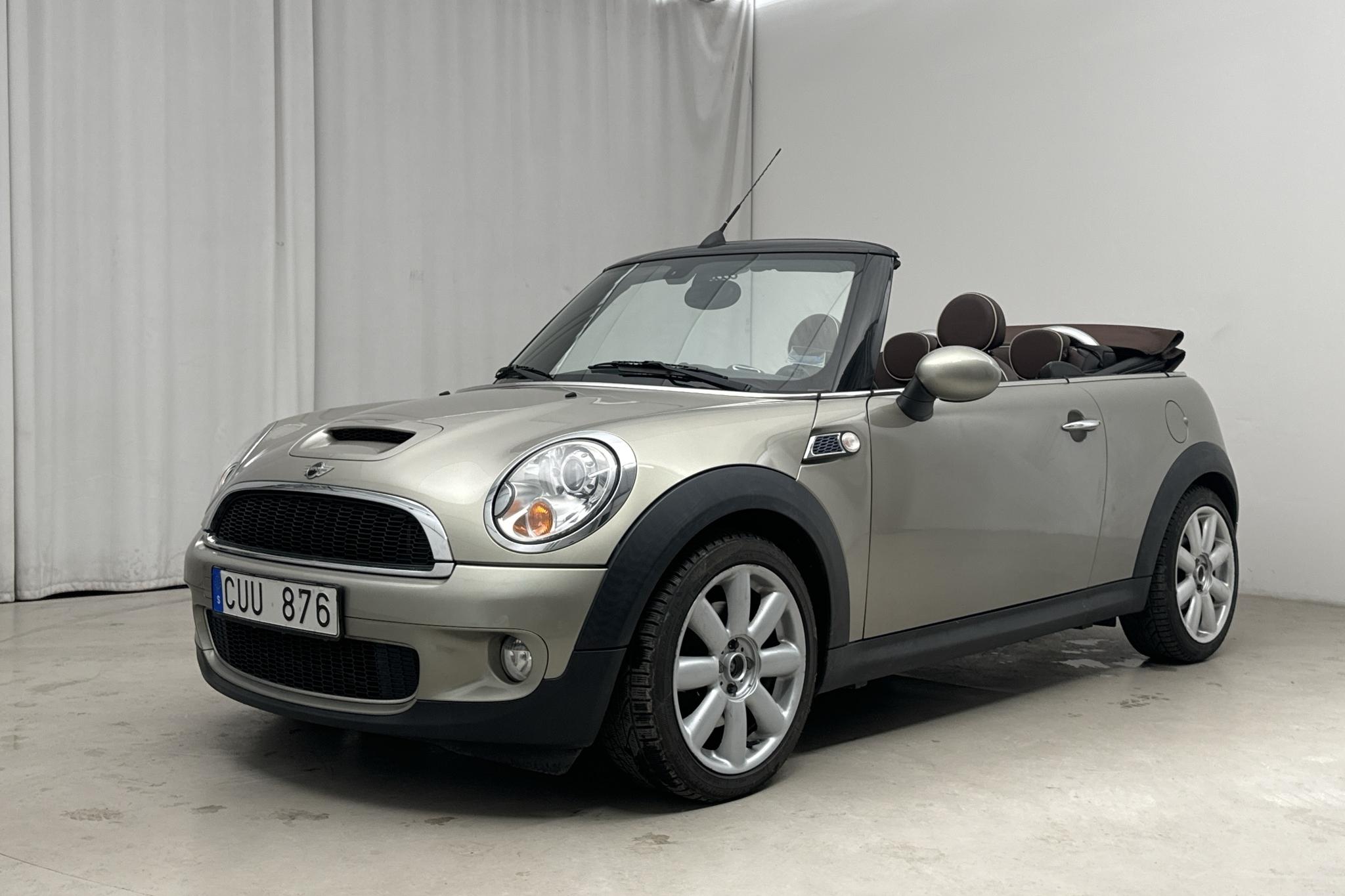 MINI Cooper 1.6 S Cabriolet (175hk) - 8 582 mil - Manuell - Light Green - 2009