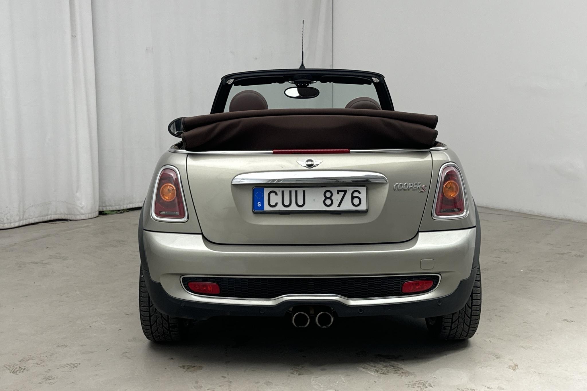 MINI Cooper 1.6 S Cabriolet (175hk) - 8 582 mil - Manuell - Light Green - 2009