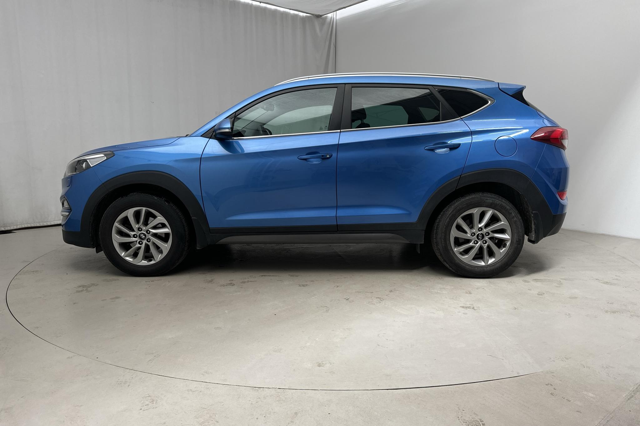 Hyundai Tucson 1.6 T-GDI 4WD (177hk) - 72 720 km - Automatic - Light Blue - 2016