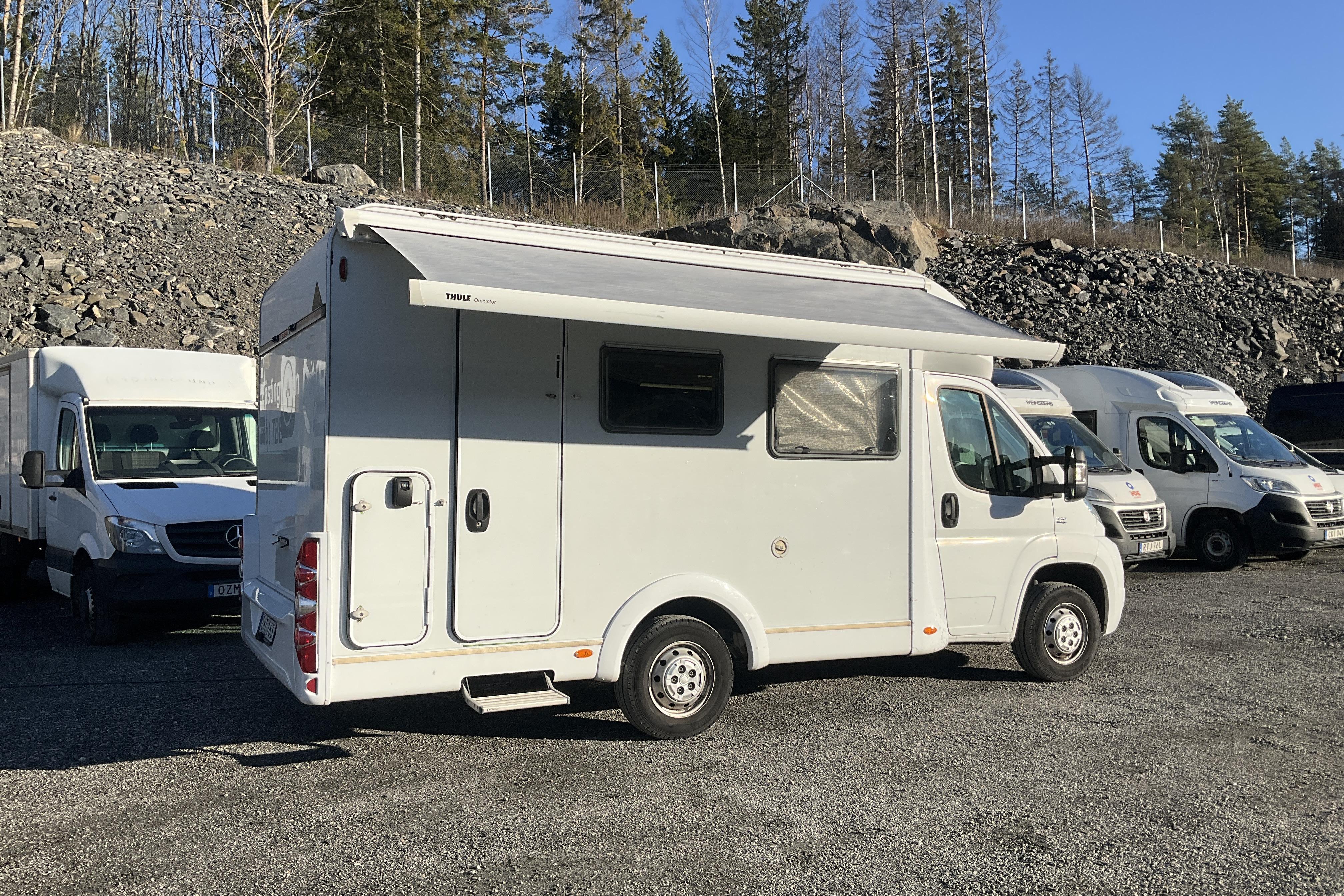 FIAT Carado T 138 Husbil - 70 460 km - Manuaalinen - valkoinen - 2014