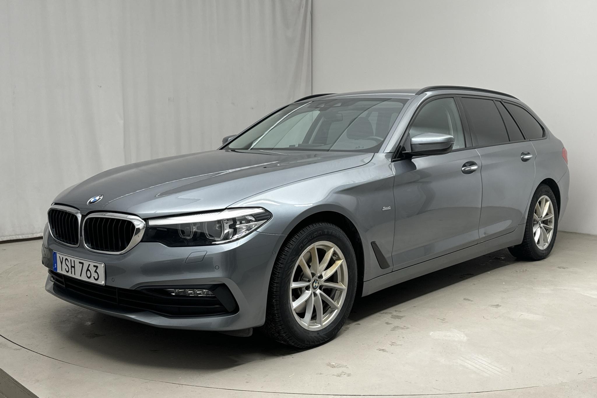 BMW 520d xDrive Touring, G31 (190hk) - 103 220 km - Automatyczna - niebieski - 2018