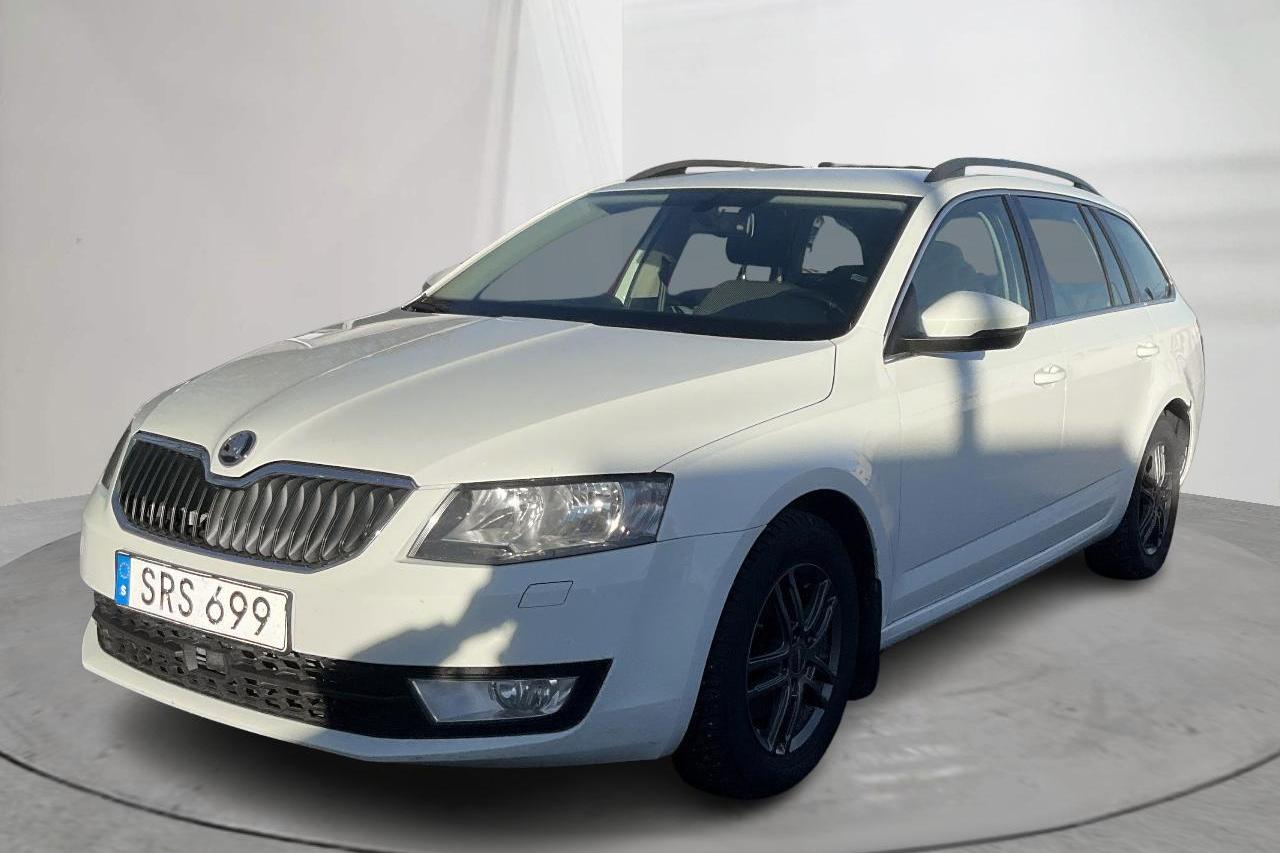 Skoda Octavia III 1.6 TDI Combi 4X4 (110hk) - 282 450 km - Manualna - biały - 2016