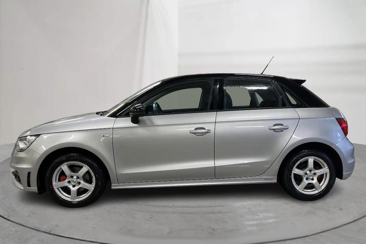 Audi A1 1.2 TFSI Sportback (86hk) - 97 710 km - Manual - silver - 2014