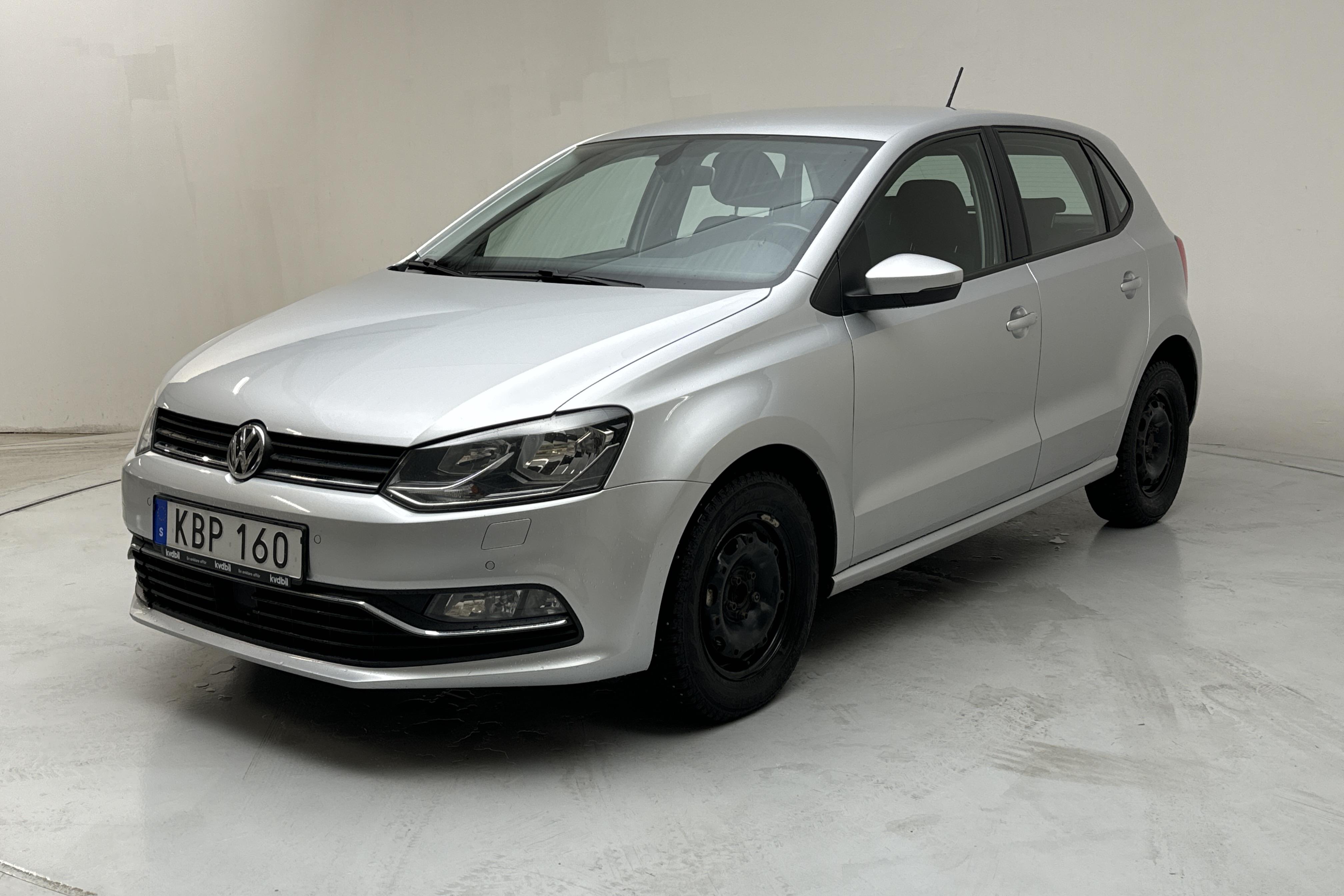 VW Polo 1.2 TSI 5dr (90hk) - 144 330 km - Automatic - silver - 2017