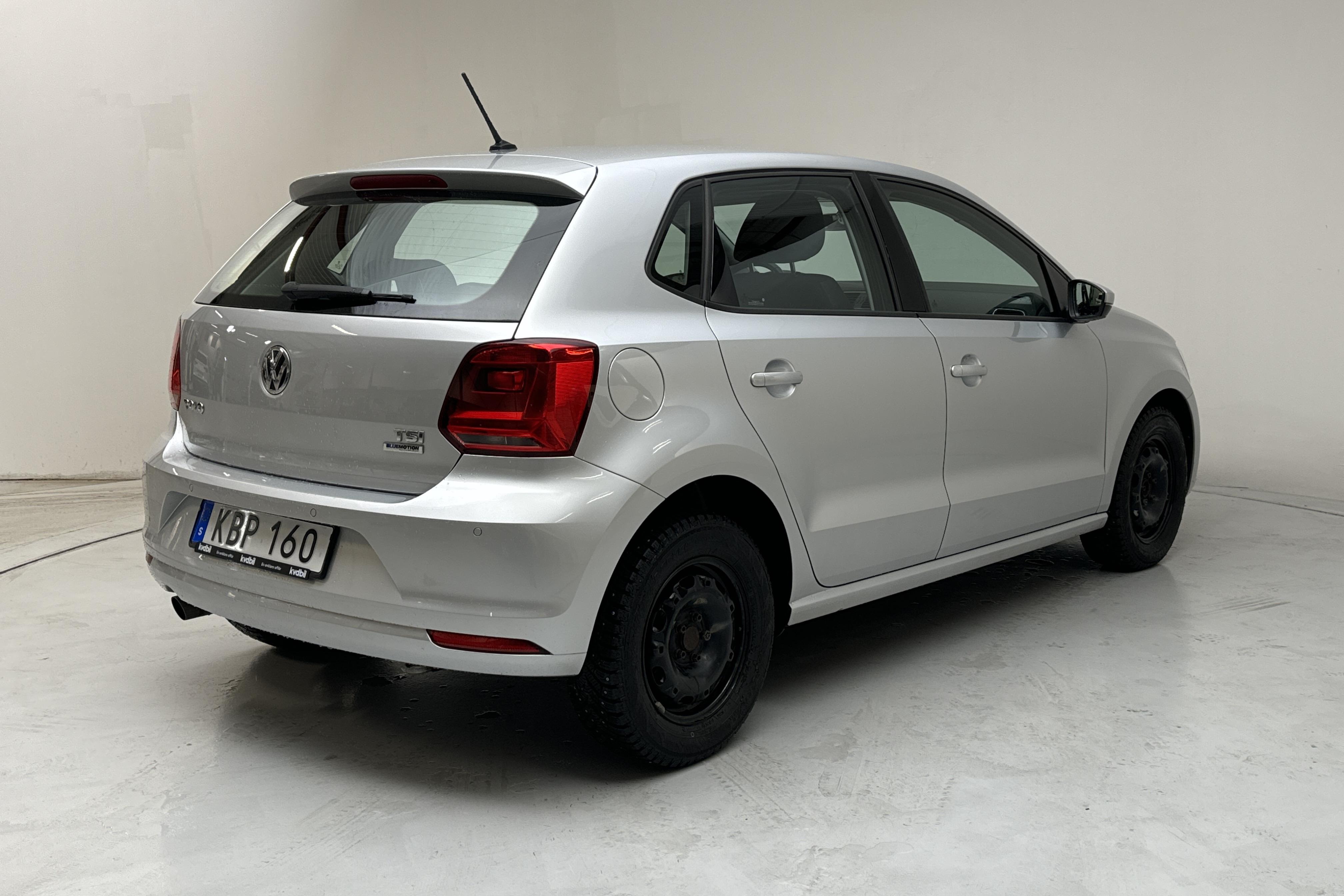 VW Polo 1.2 TSI 5dr (90hk) - 14 433 mil - Automat - silver - 2017