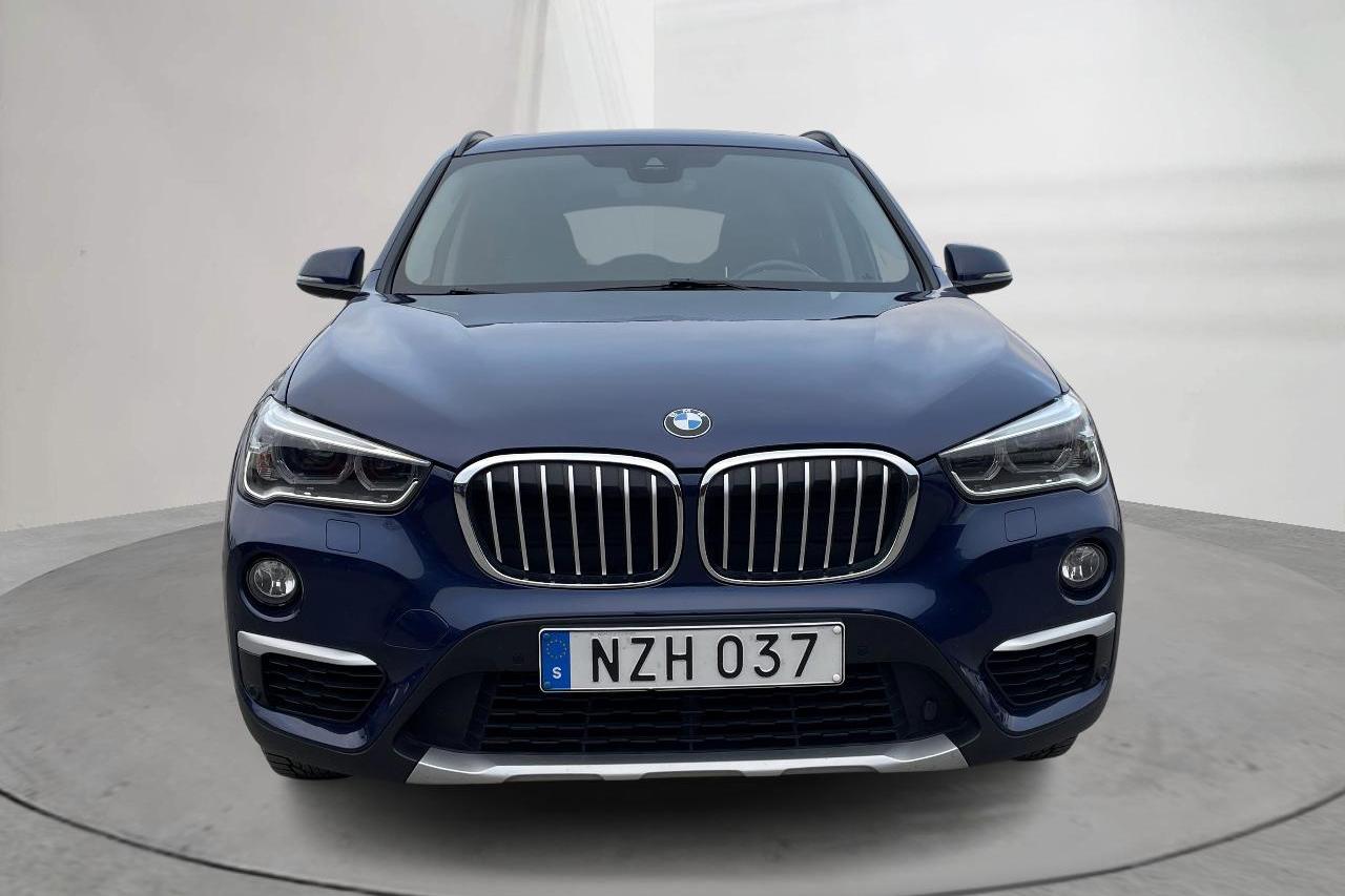 BMW X1 xDrive20d, F48 (190hk) - 104 760 km - Automatyczna - niebieski - 2016