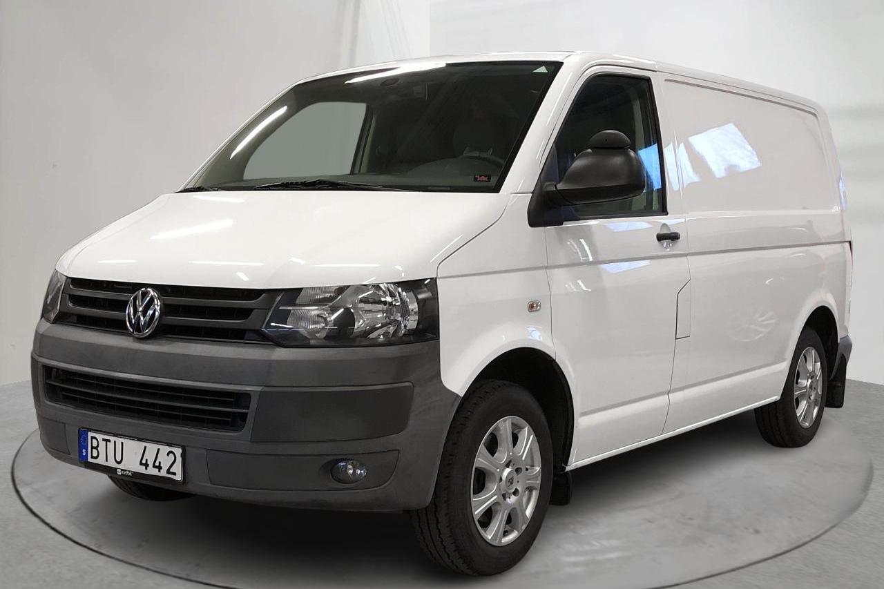 VW Transporter T5 2.0 Ecofuel (115hk) - 82 370 km - Manuaalinen - valkoinen - 2011