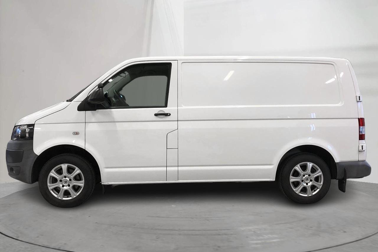 VW Transporter T5 2.0 Ecofuel (115hk) - 82 370 km - Manuaalinen - valkoinen - 2011