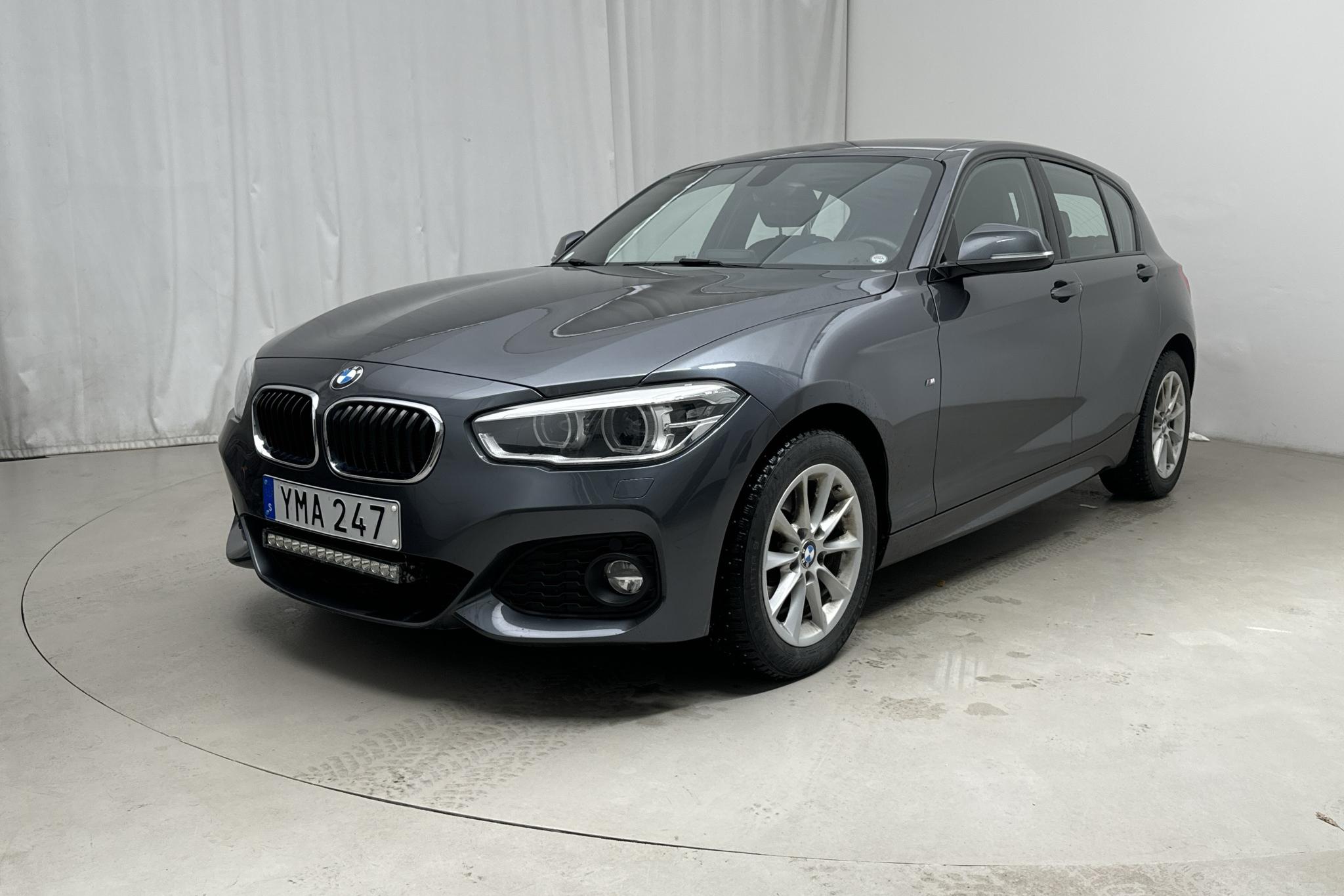 BMW 118d xDrive 5dr, F20 (150hk) - 79 580 km - Manual - gray - 2017