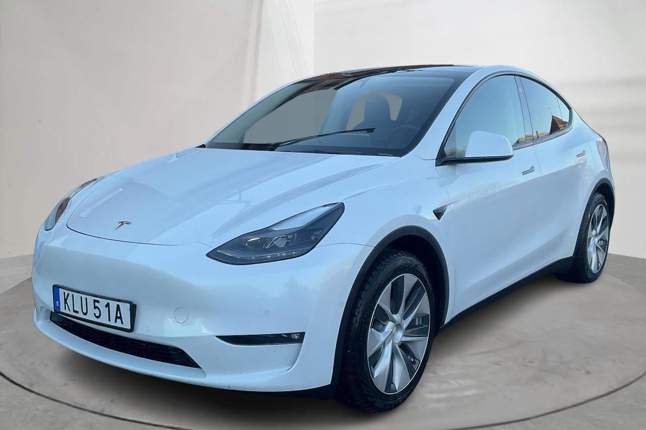 Tesla Model Y Long Range Dual Motor AWD - 68 410 km - Automaattinen - valkoinen - 2021