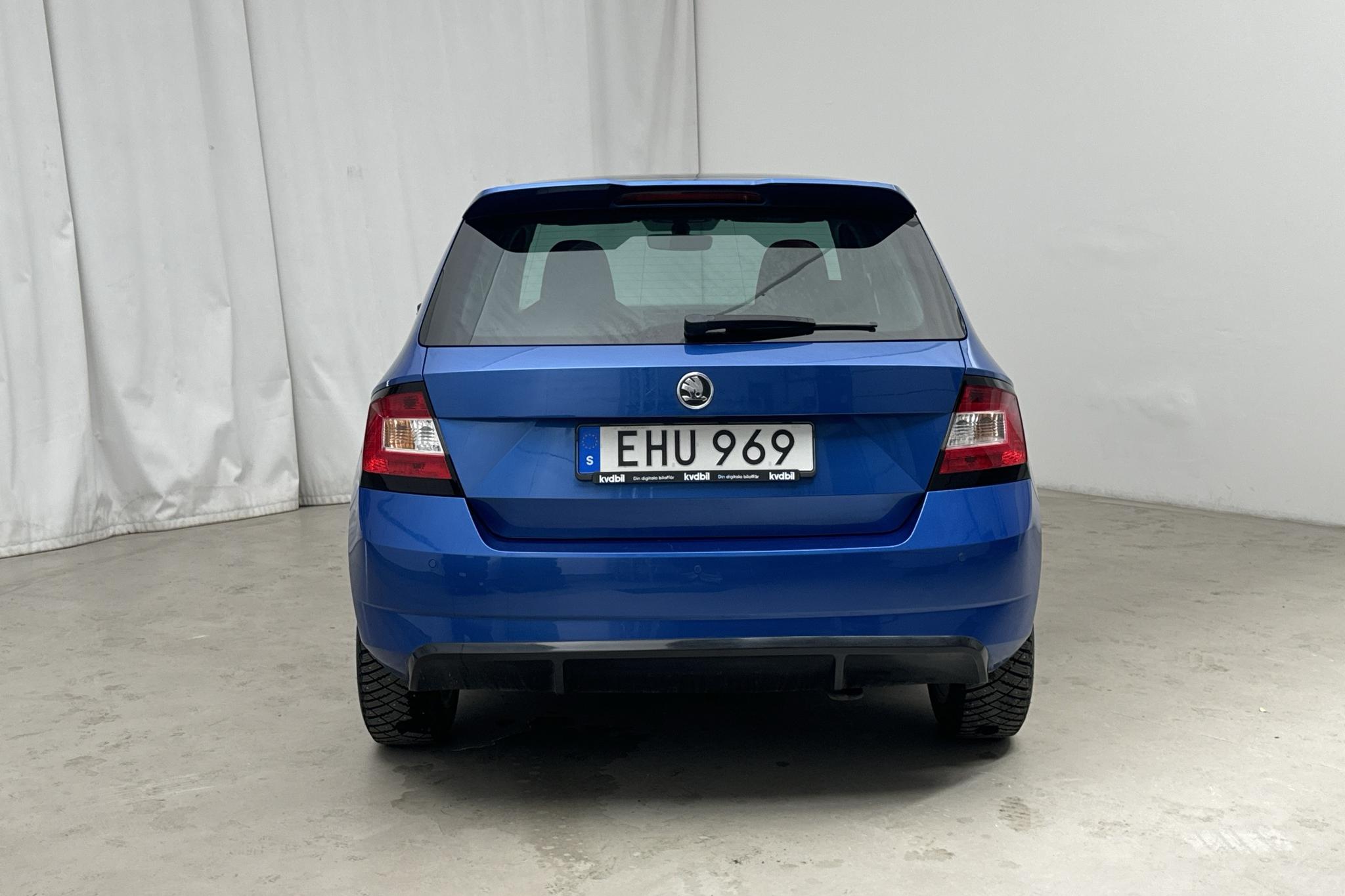 Skoda Fabia 1.2 TSI (90hk) - 178 030 km - Manuaalinen - sininen - 2016