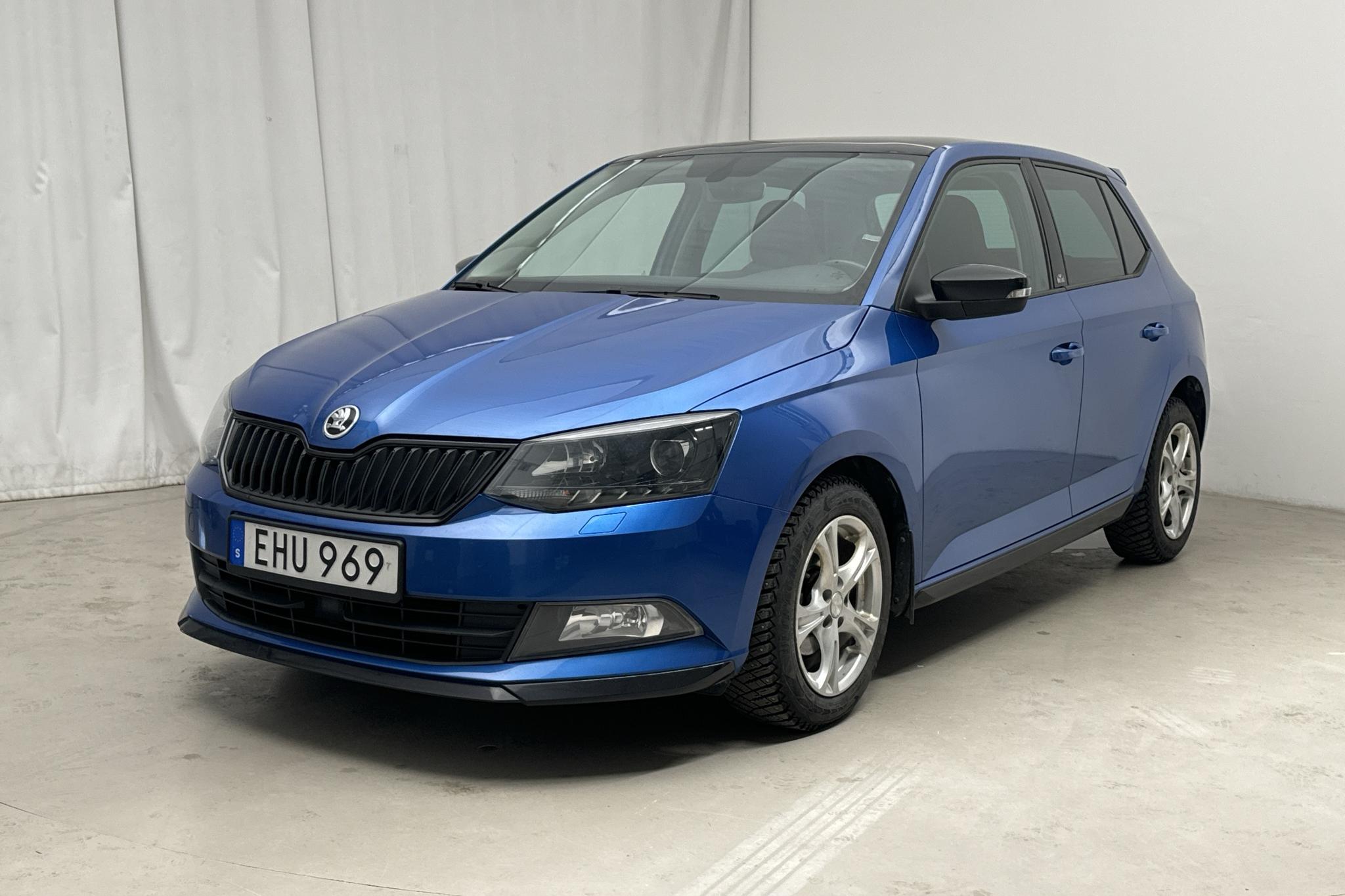 Skoda Fabia 1.2 TSI (90hk) - 178 030 km - Manuaalinen - sininen - 2016