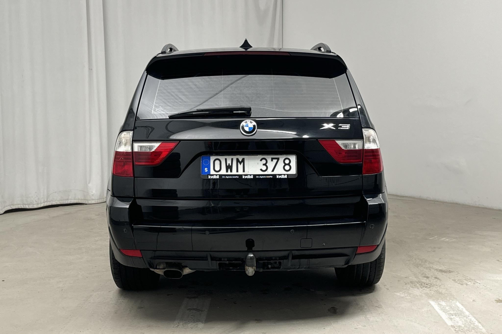 BMW X3 xDrive20d, E83 (177hk) - 247 590 km - Automatic - black - 2010