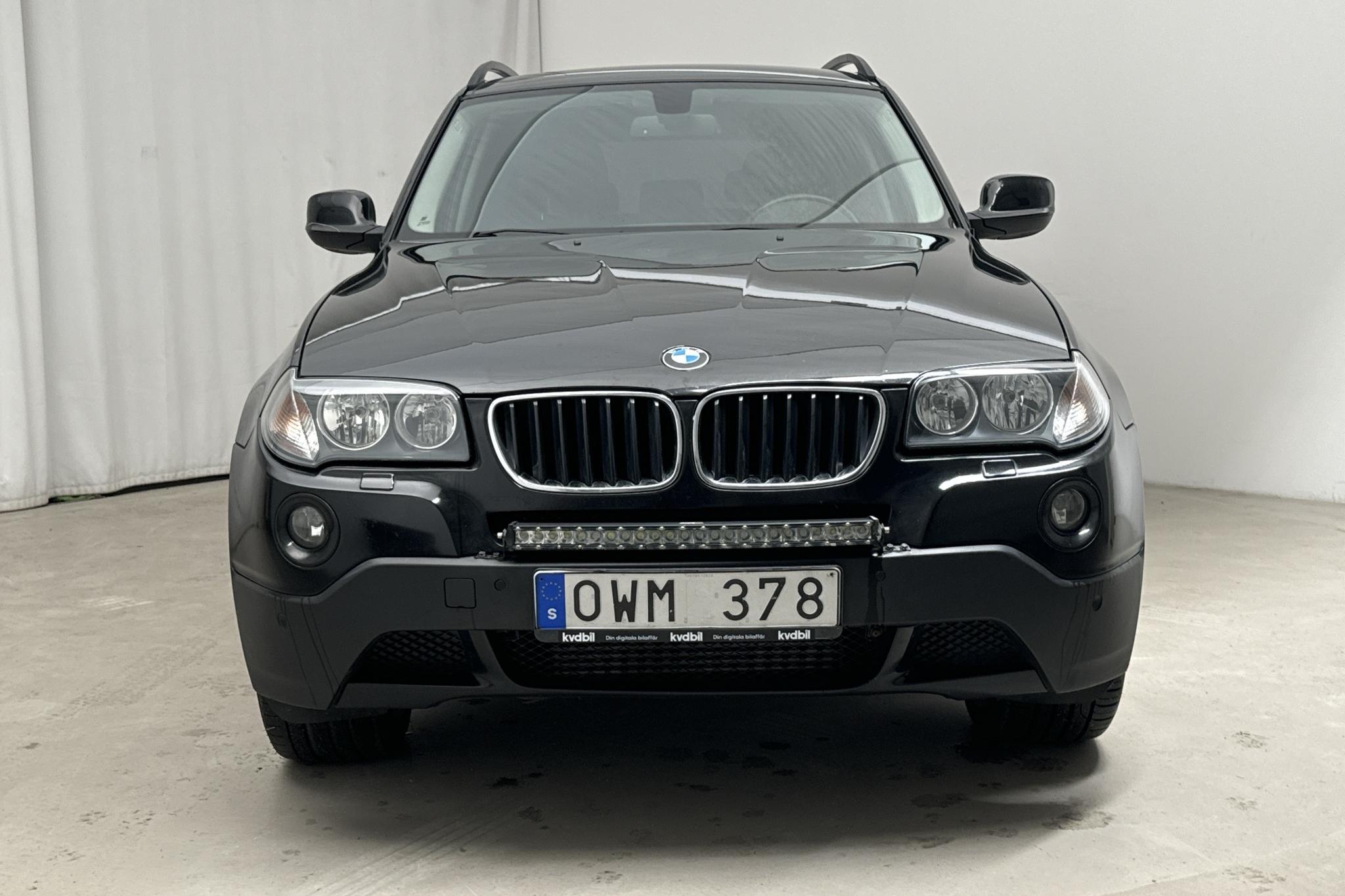 BMW X3 xDrive20d, E83 (177hk) - 247 590 km - Automatic - black - 2010