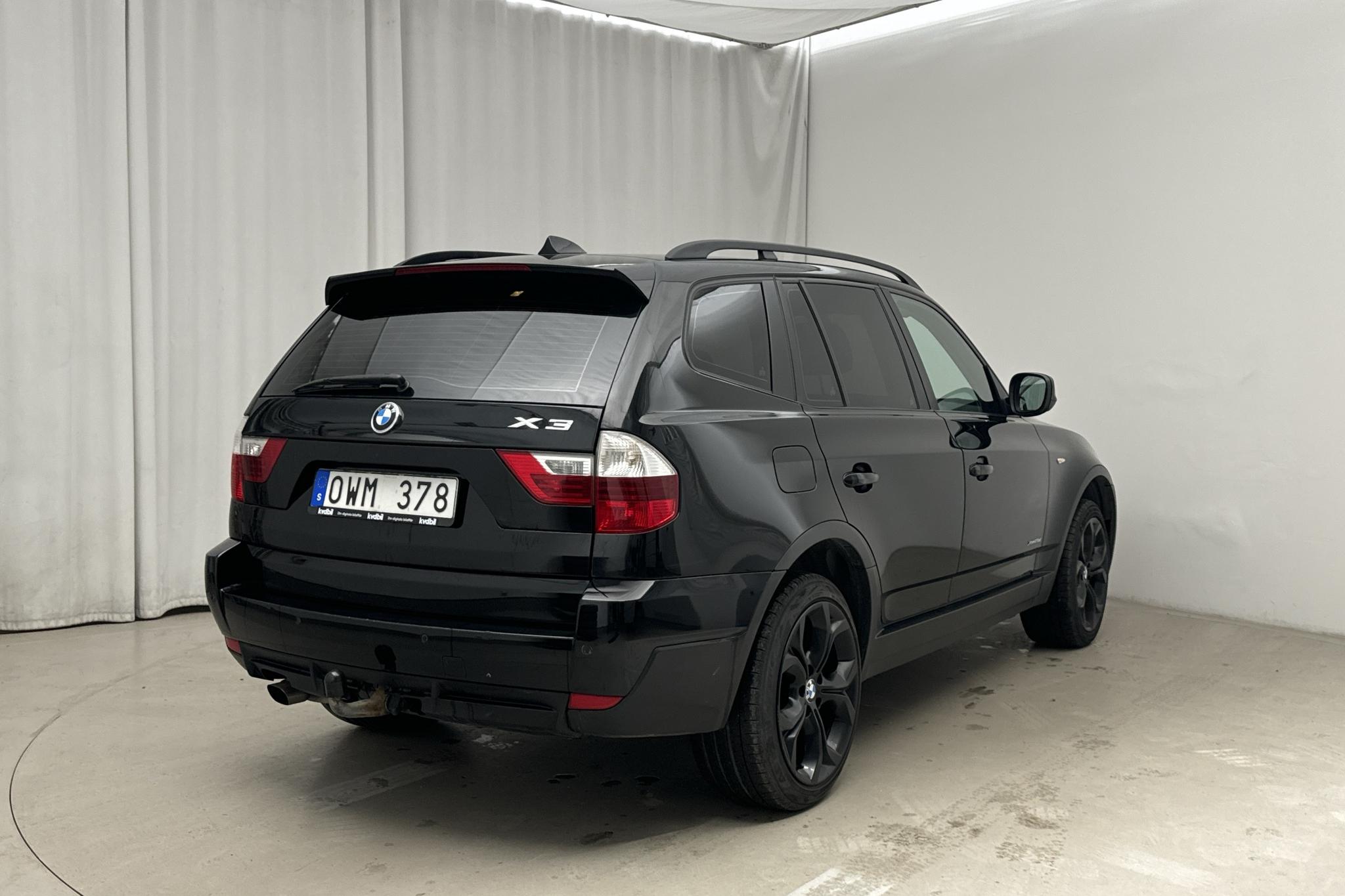 BMW X3 xDrive20d, E83 (177hk) - 247 590 km - Automatic - black - 2010