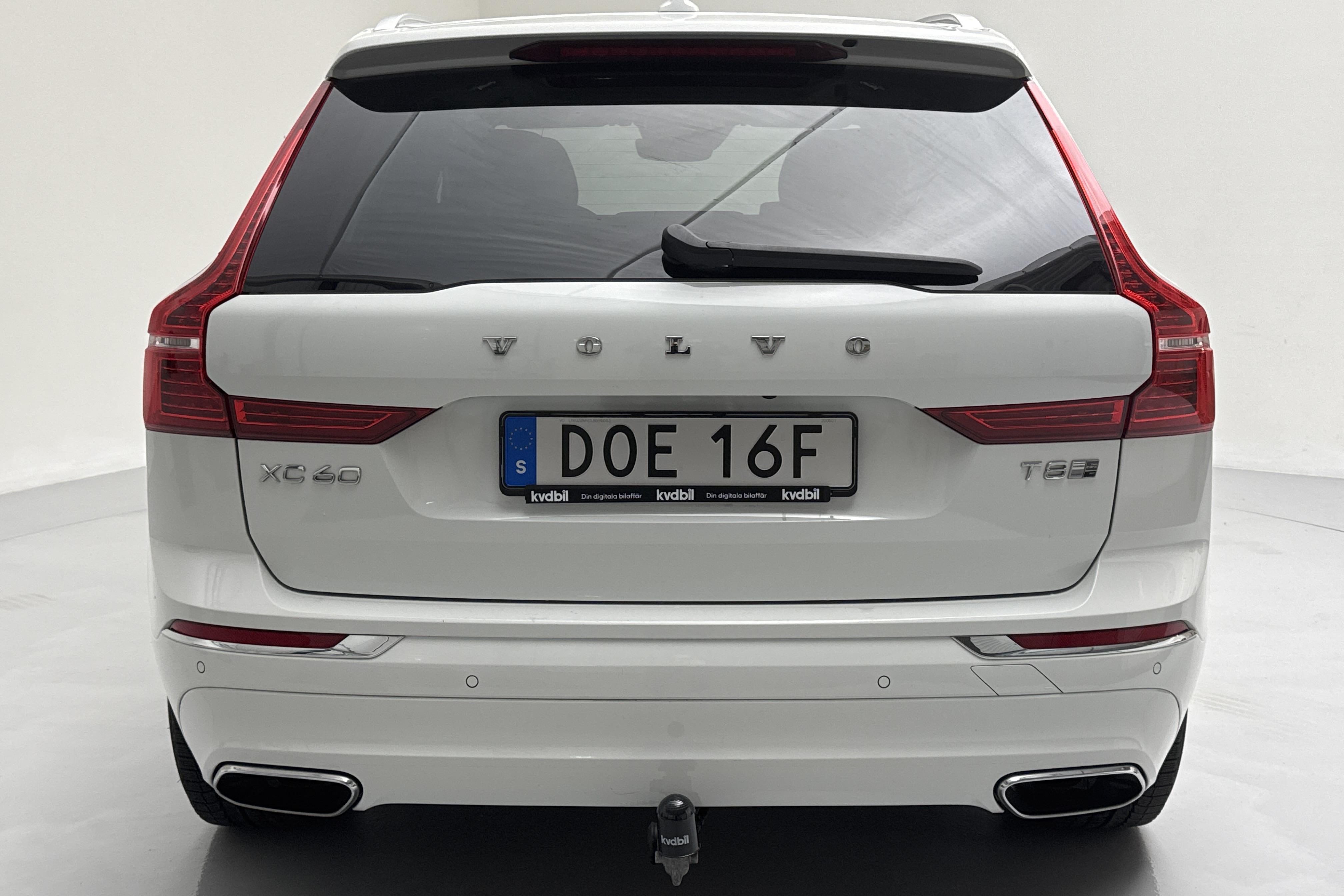 Volvo XC60 T8 AWD Recharge (390hk) - 13 843 mil - Automat - vit - 2020