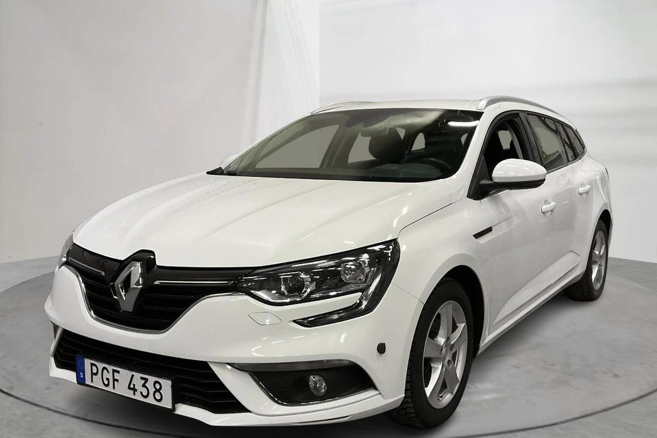 Renault Mégane 1.5 dCi Sport Tourer (110hk) - 64 750 km - Automatic - white - 2017