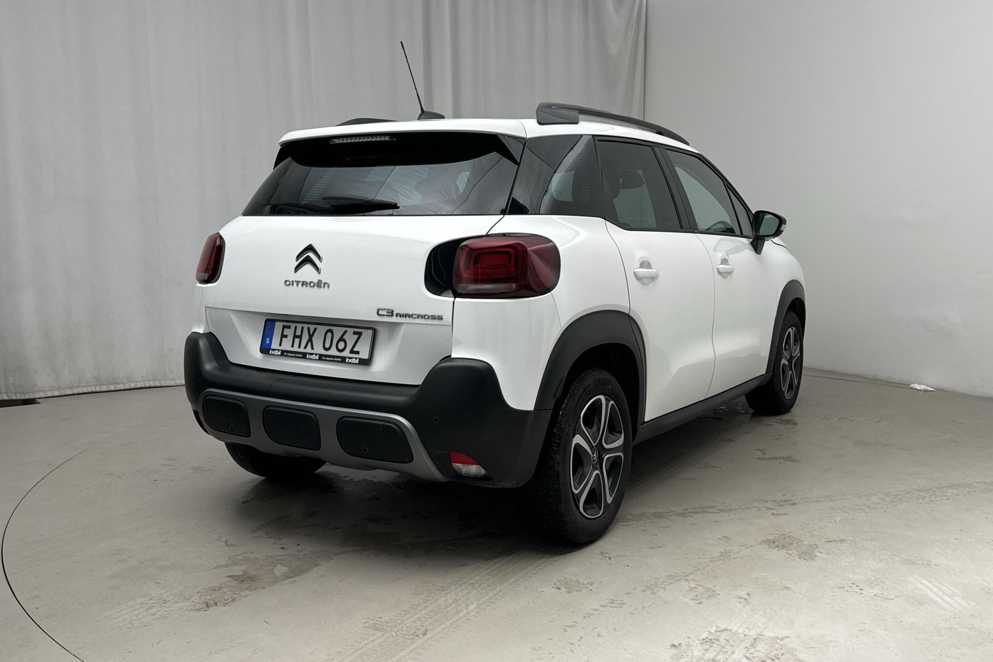 Citroen C3 Aircross PureTech (110hk) - 6 068 mil - Manuell - vit - 2022