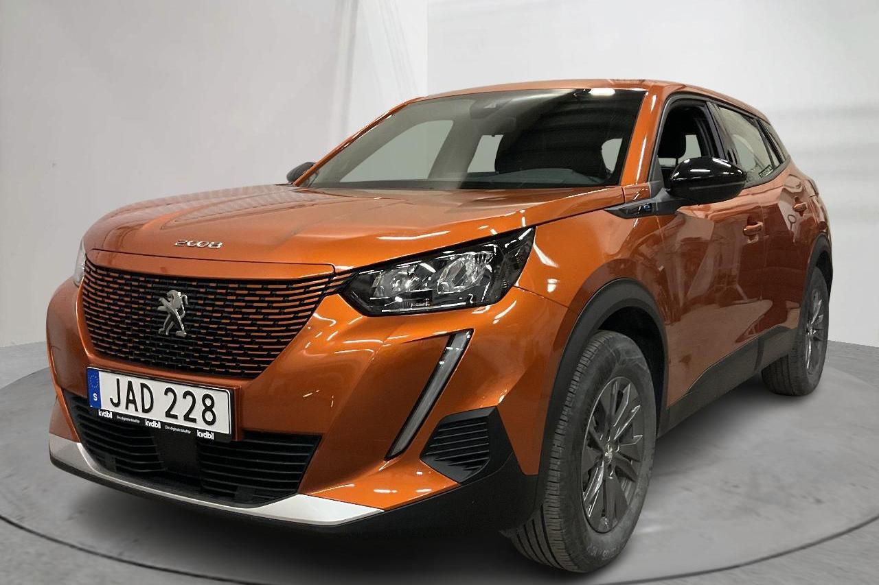 Peugeot e-2008 50 kWh (136hk) - 2 781 mil - Automat - orange - 2022