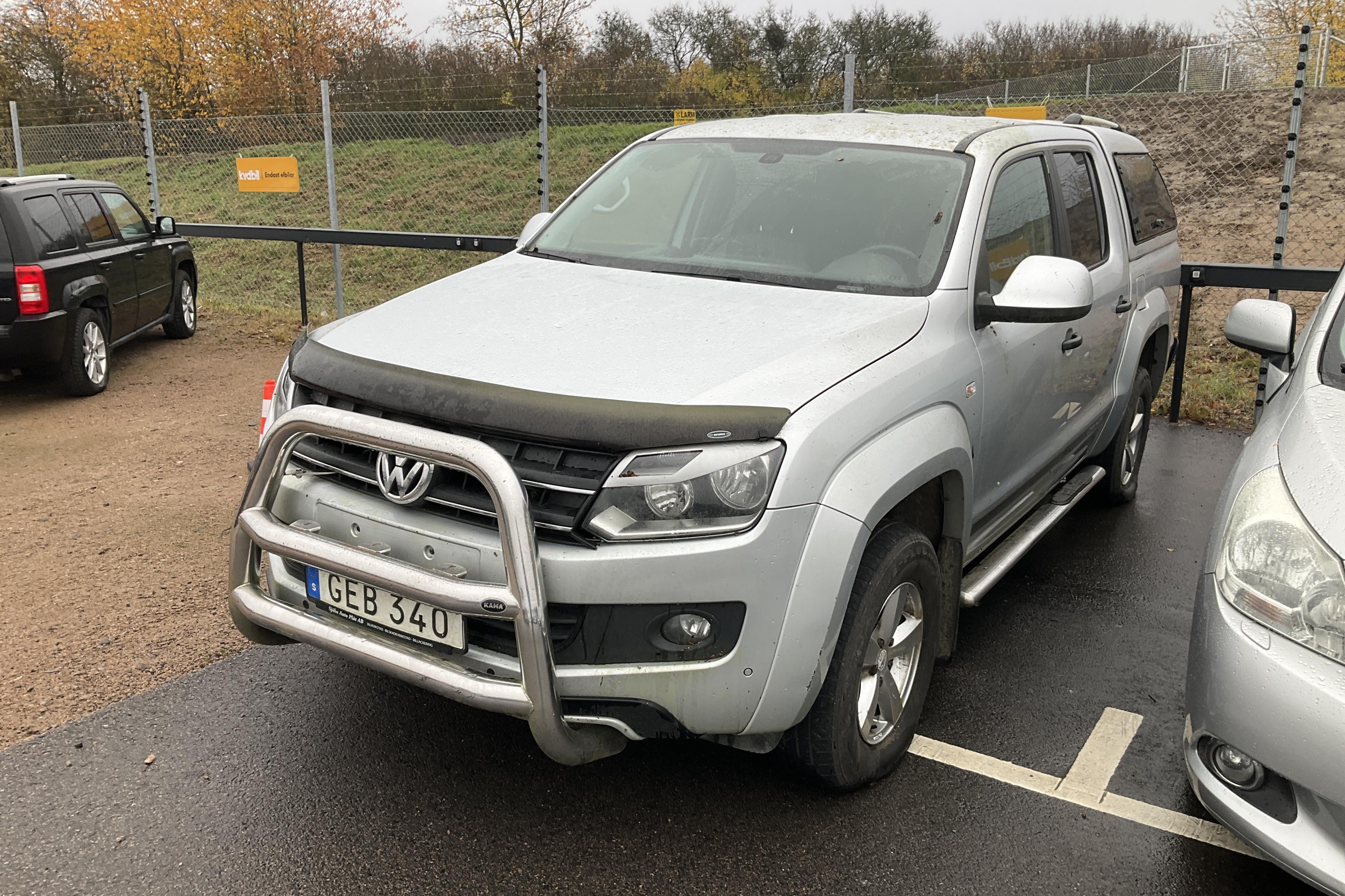 VW Amarok 2.0 TDI 4motion (180hk) - 280 570 km - Automatic - silver - 2014