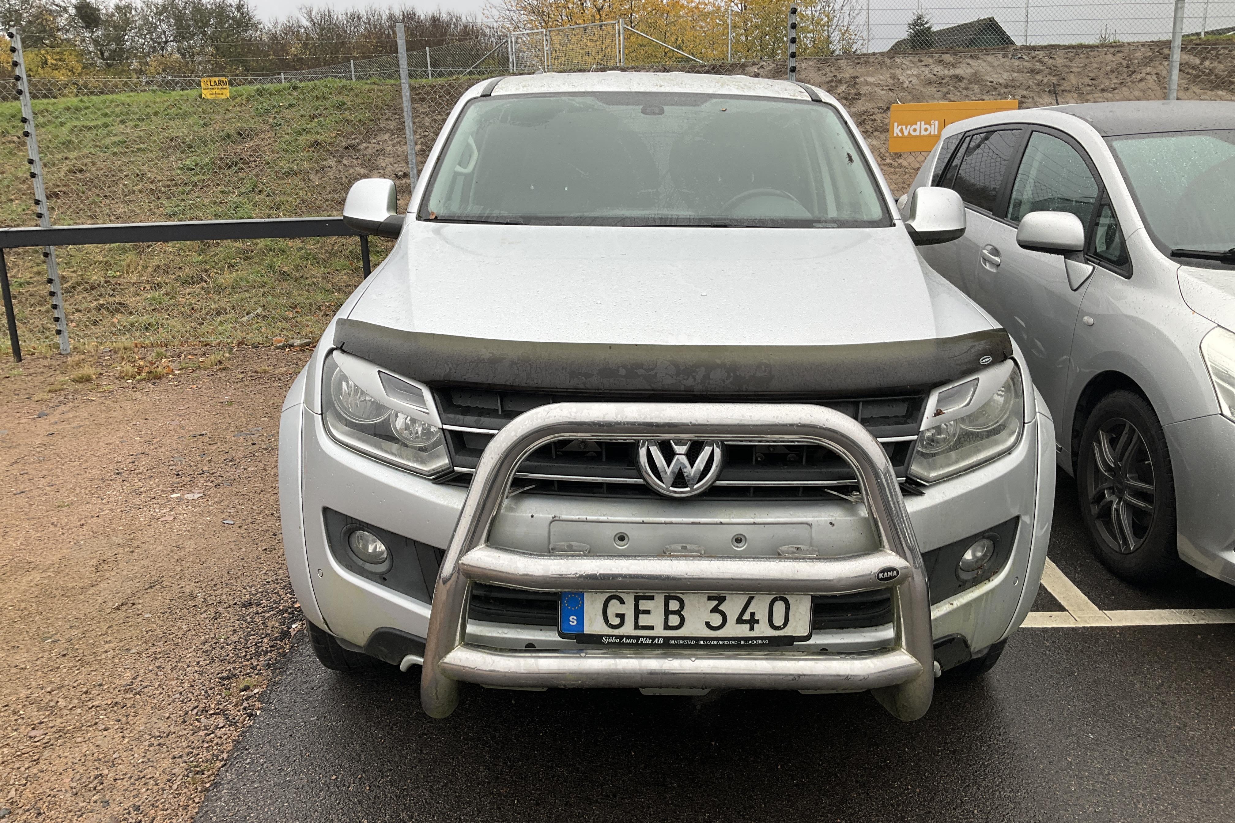 VW Amarok 2.0 TDI 4motion (180hk) - 280 570 km - Automatic - silver - 2014