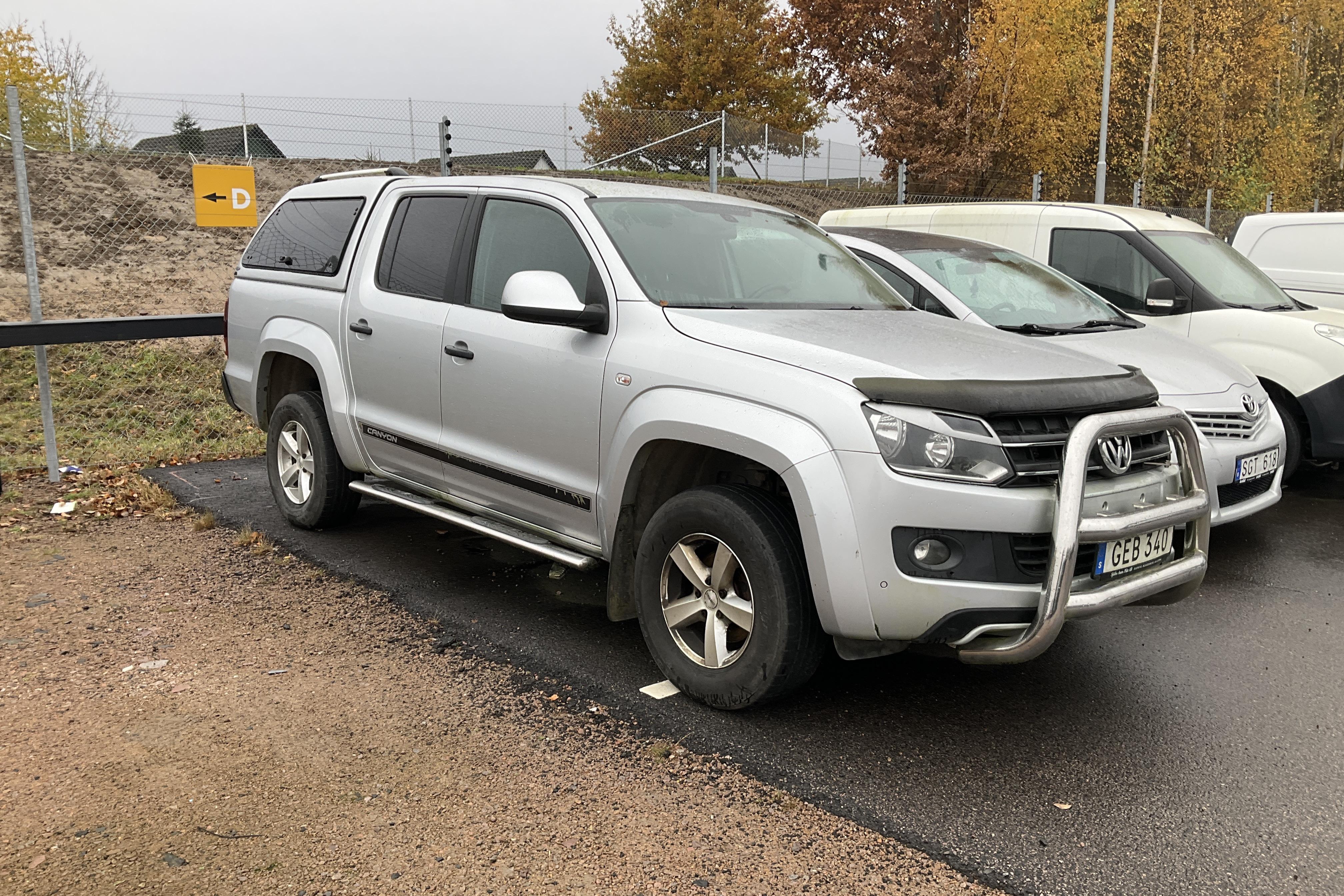 VW Amarok 2.0 TDI 4motion (180hk) - 280 570 km - Automatic - silver - 2014