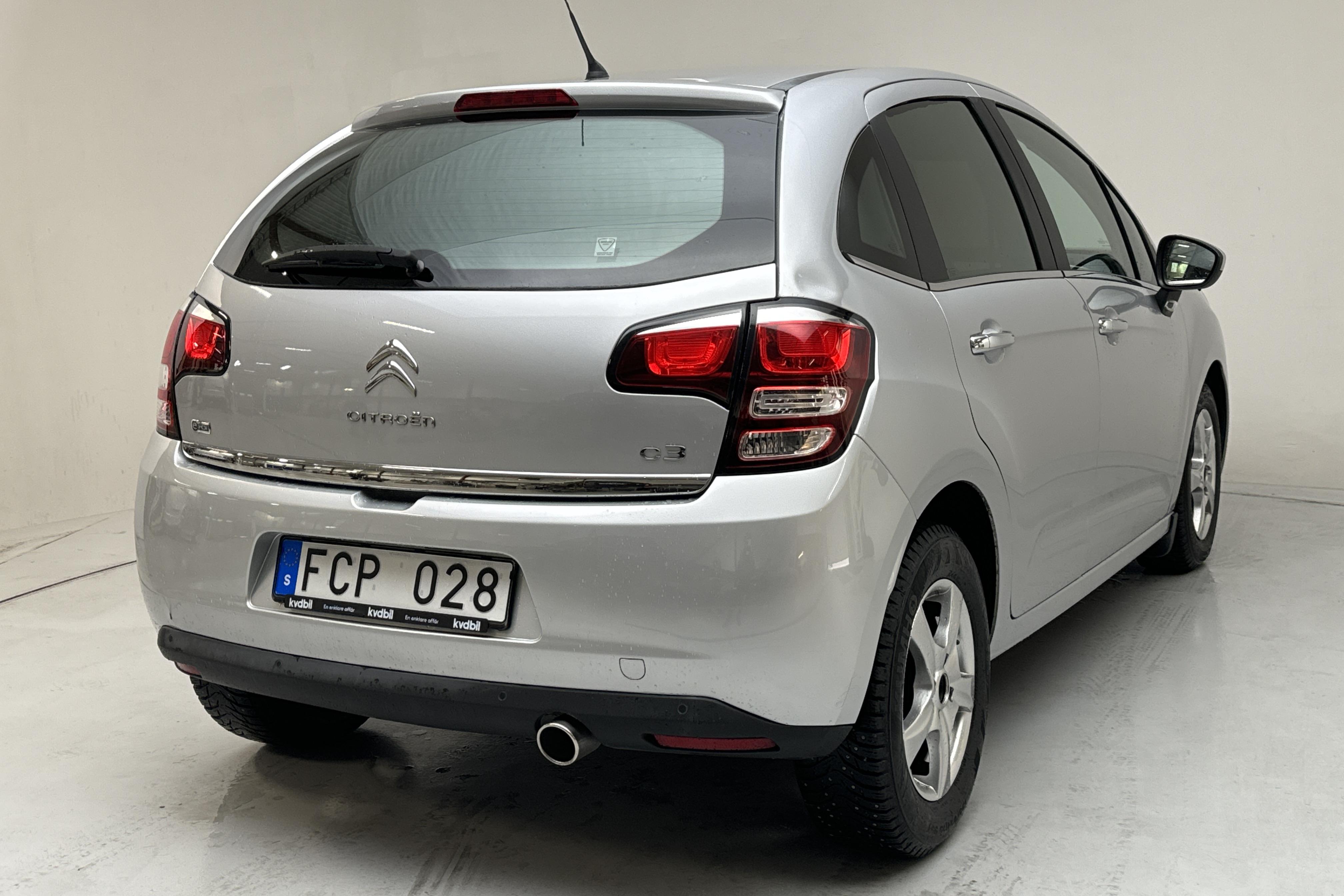 Citroen C3 e-HDi (70hk) - 7 870 mil - Automat - silver - 2014