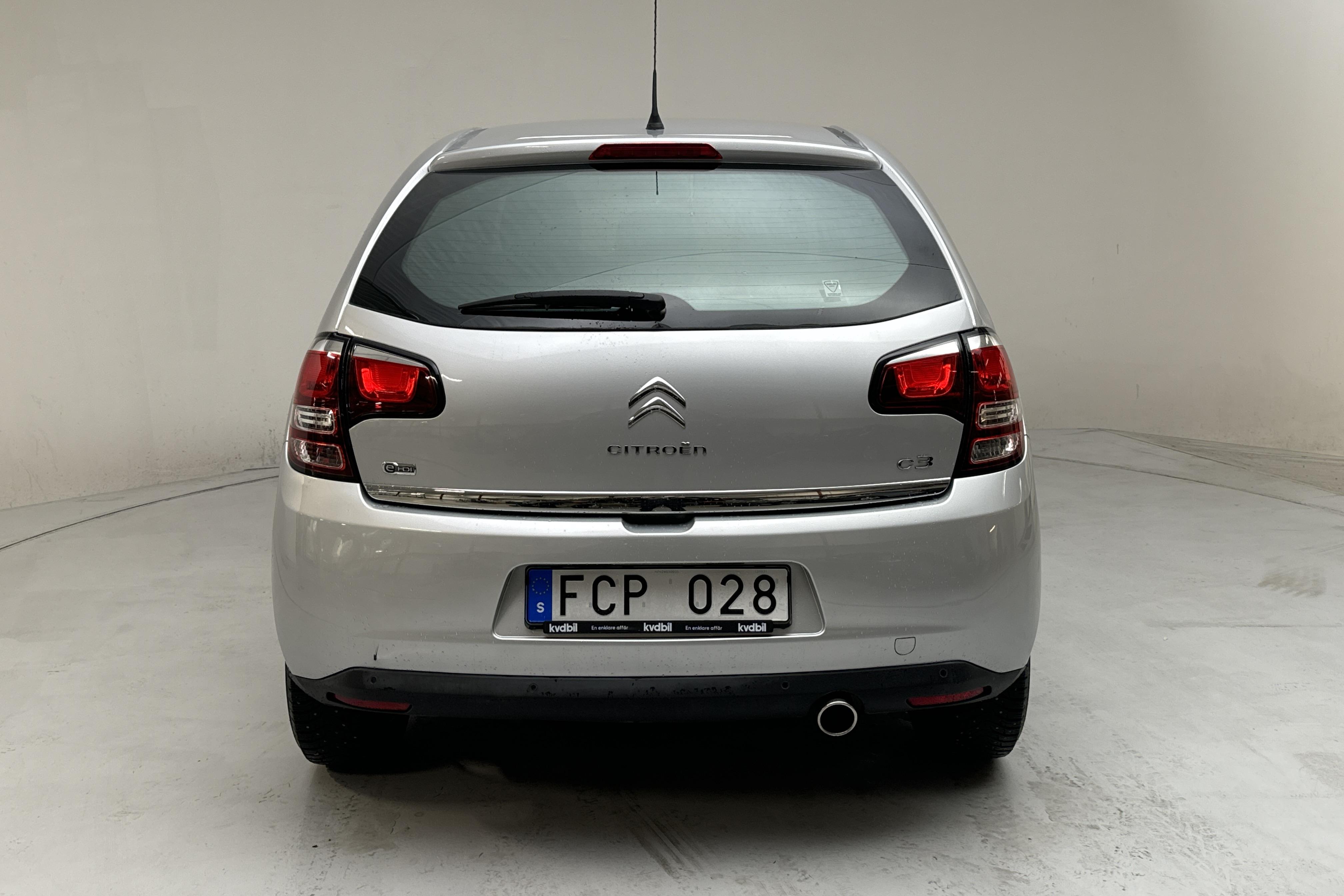 Citroen C3 e-HDi (70hk) - 7 870 mil - Automat - silver - 2014