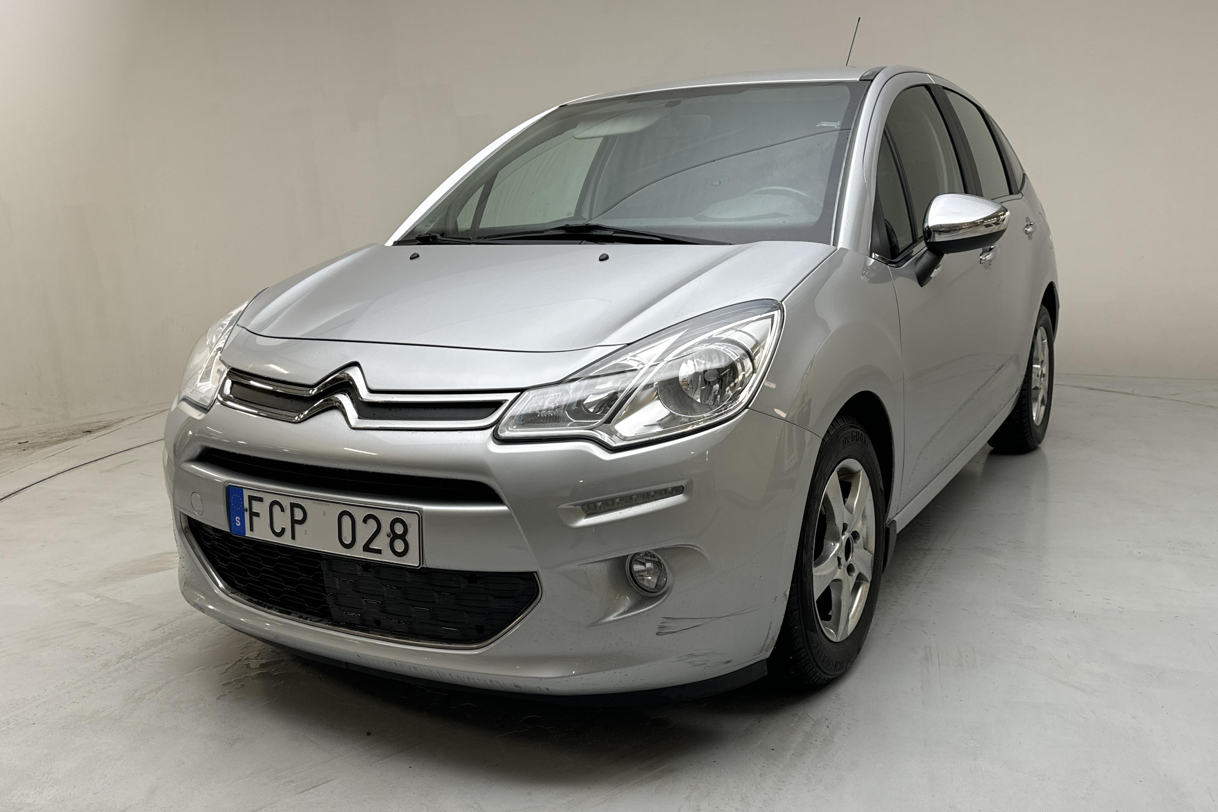 Citroen C3 e-HDi (70hk) - 7 870 mil - Automat - silver - 2014