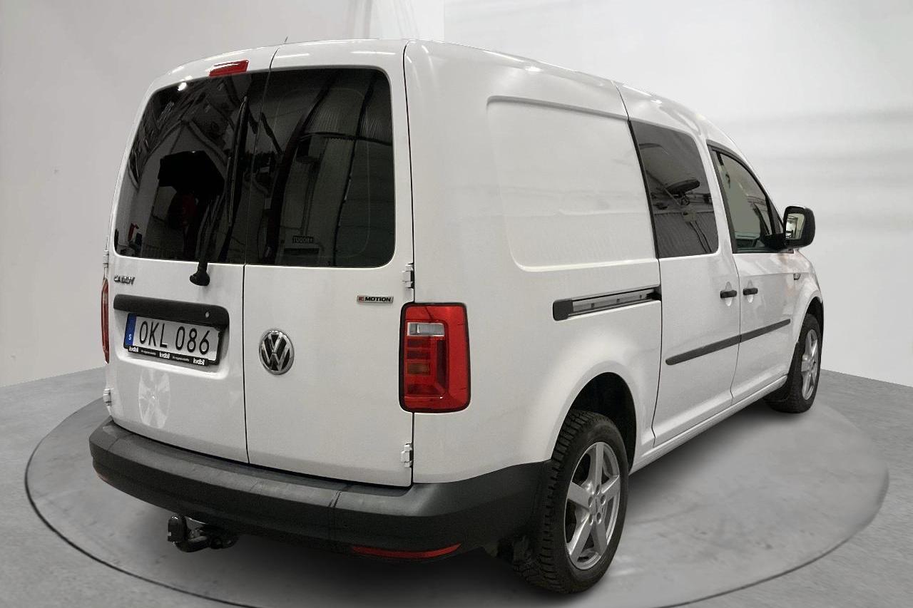 VW Caddy 2.0 TDI Maxi Skåp 4MOTION (150hk) - 46 860 km - Automatic - white - 2018